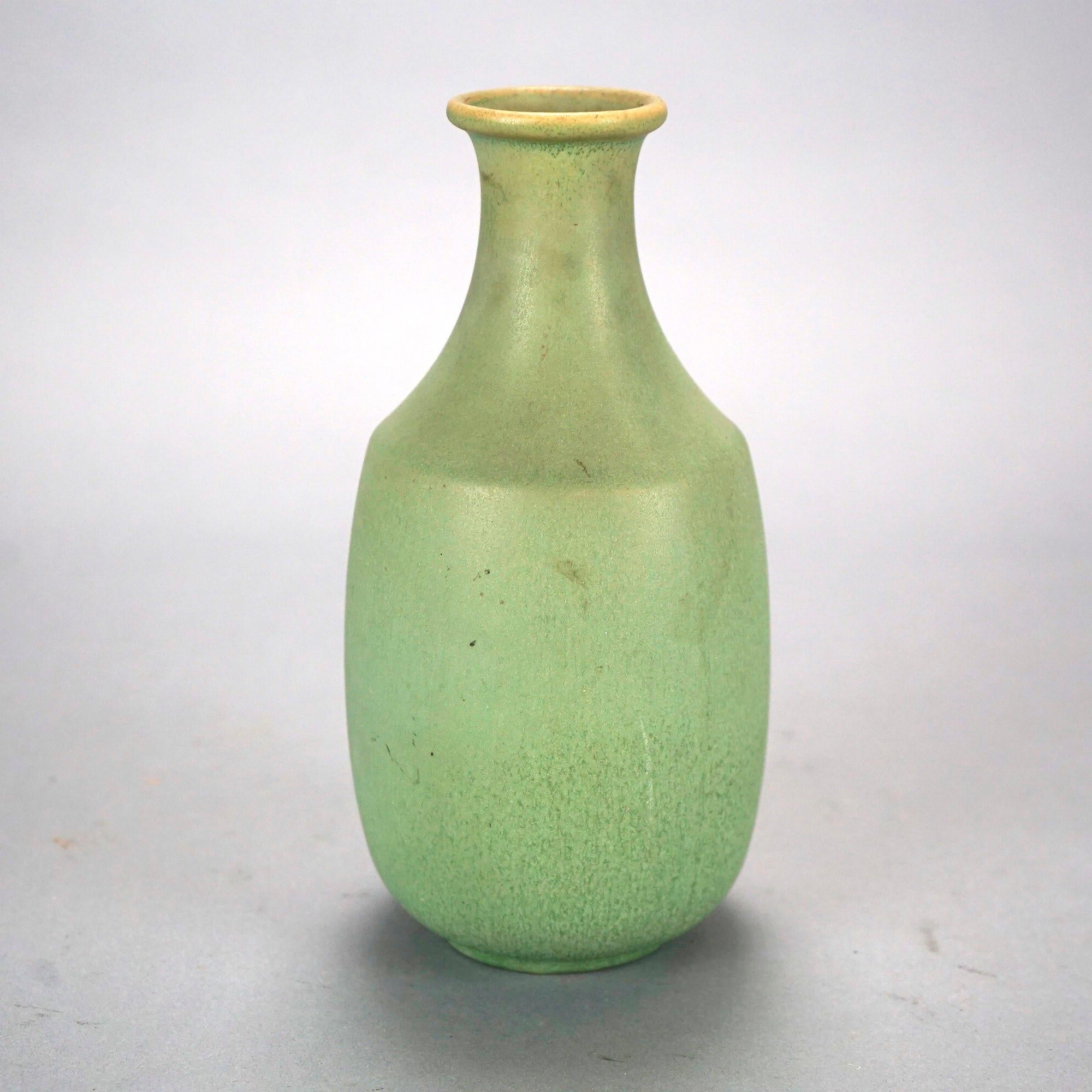 American Early Antique Arts & Crafts Van Briggle Art Pottery Vase Circa 1909