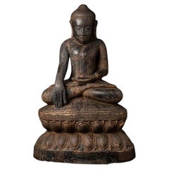 Early Antique Burmese Lotus Buddha from Burma