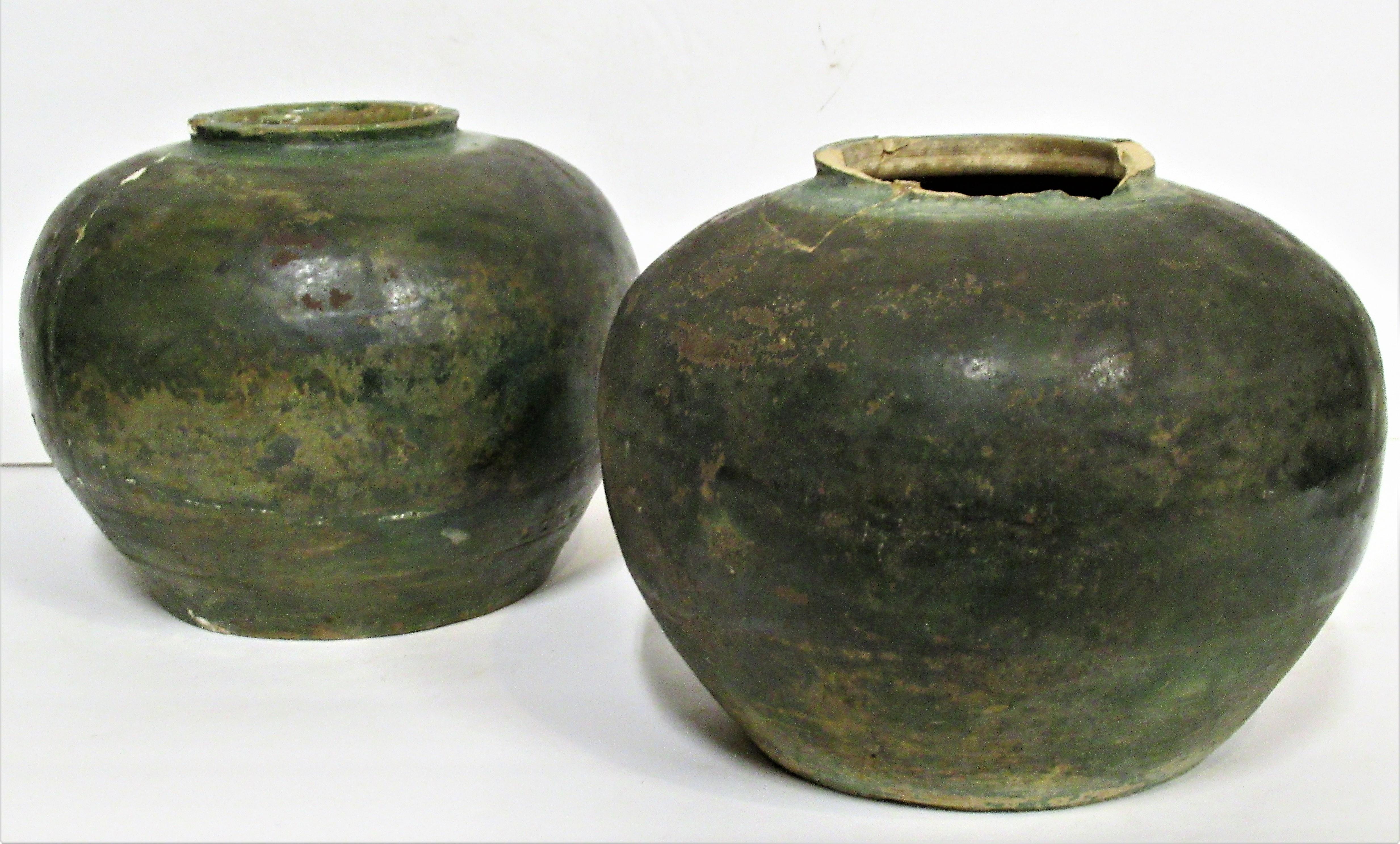 Early Antique Chinese Tea Jars 1
