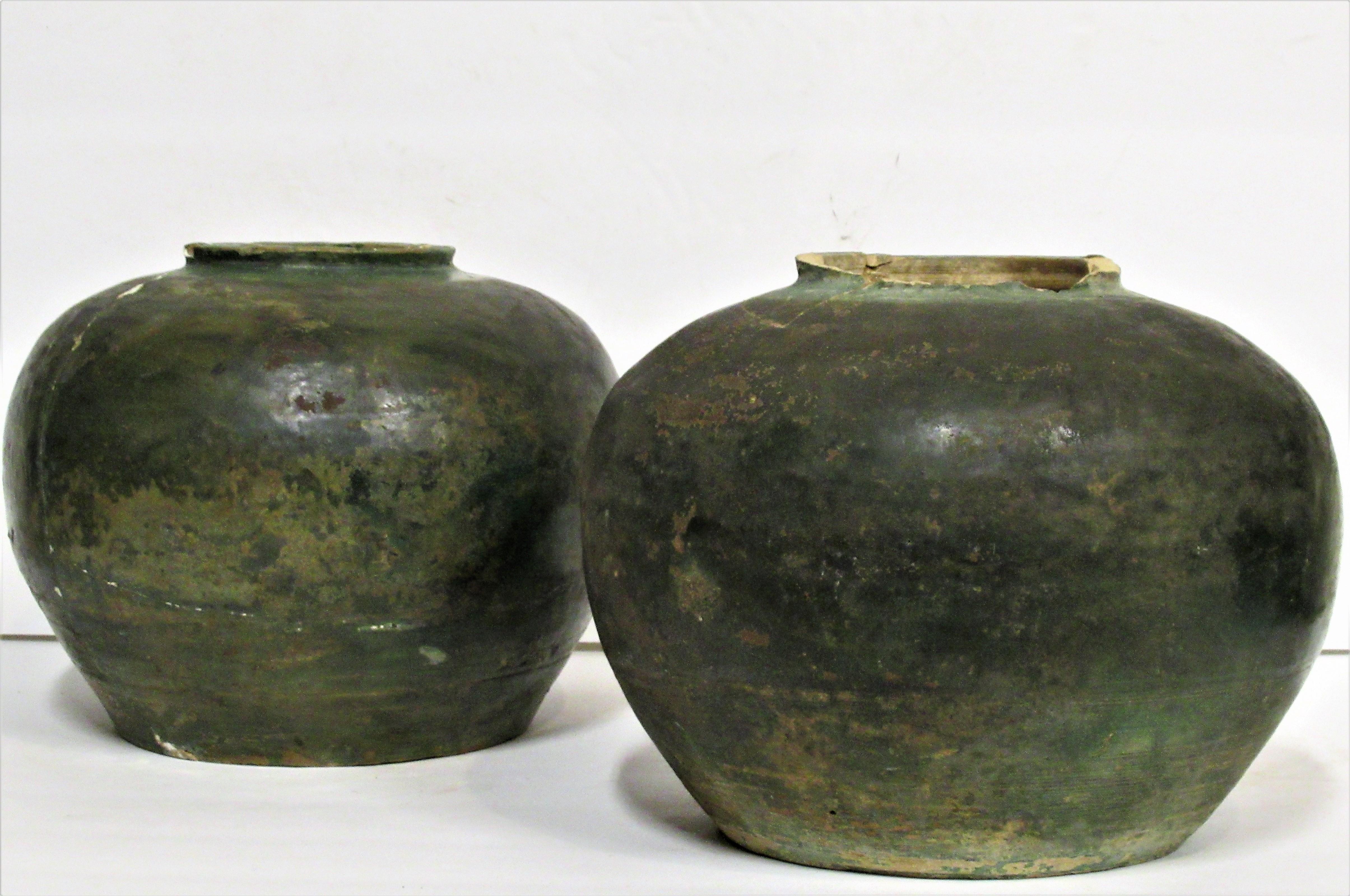 Early Antique Chinese Tea Jars 2