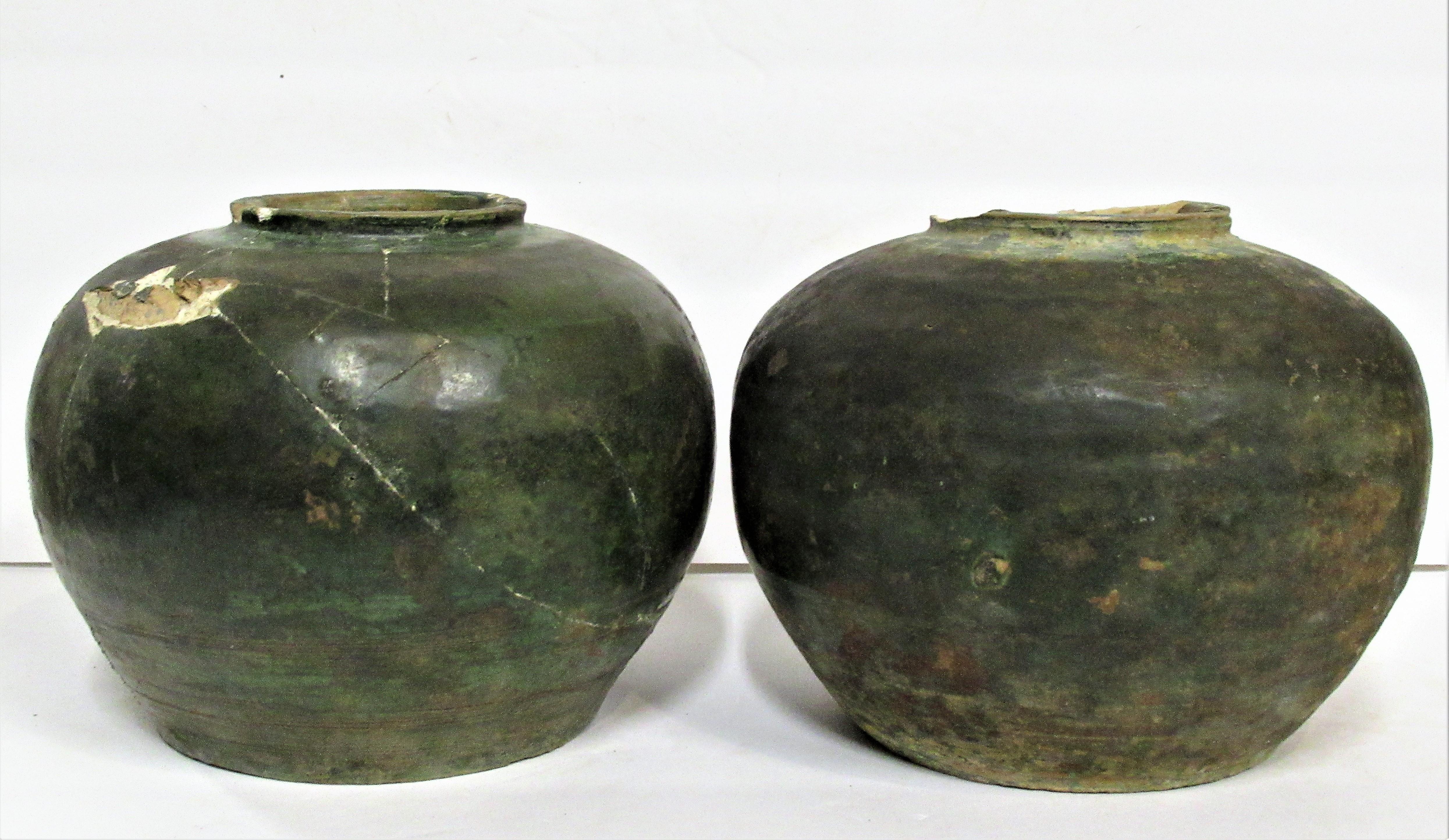 Early Antique Chinese Tea Jars 8