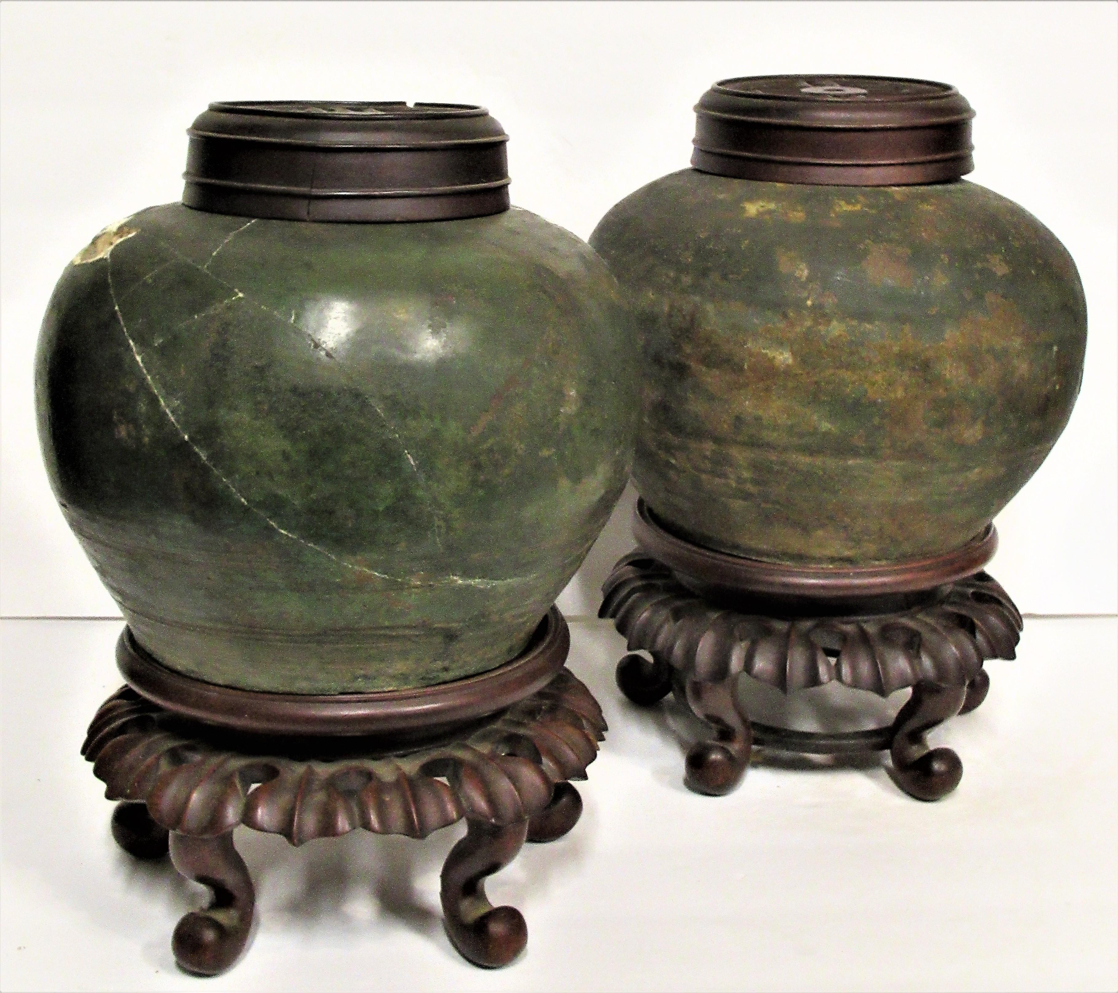 Early Antique Chinese Tea Jars 10