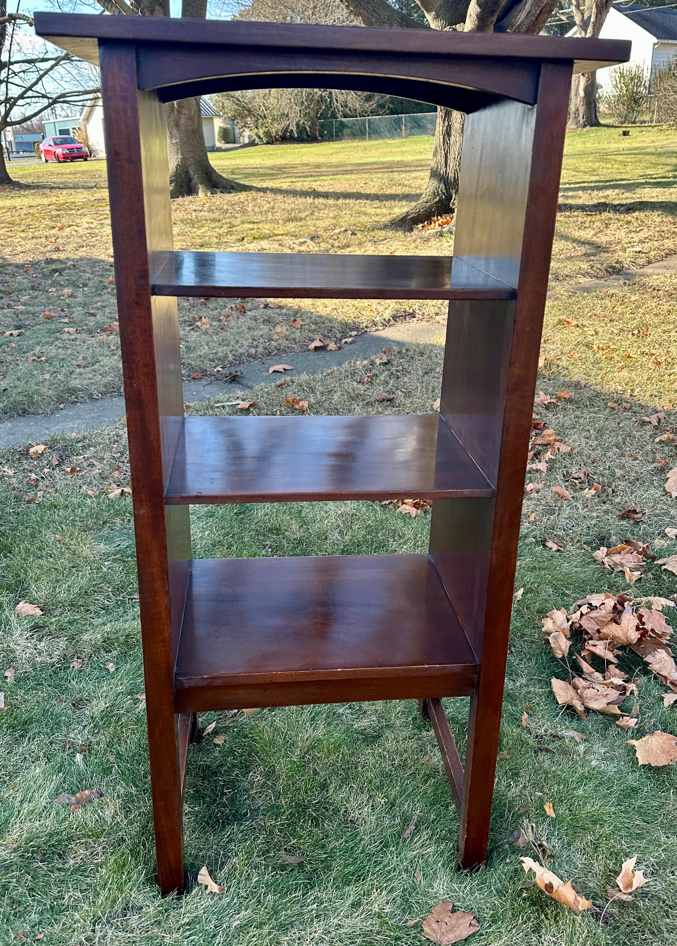 Antico portariviste Gustav Stickley 1904 circa - W2903       DEVE  VENDERE in vendita 6
