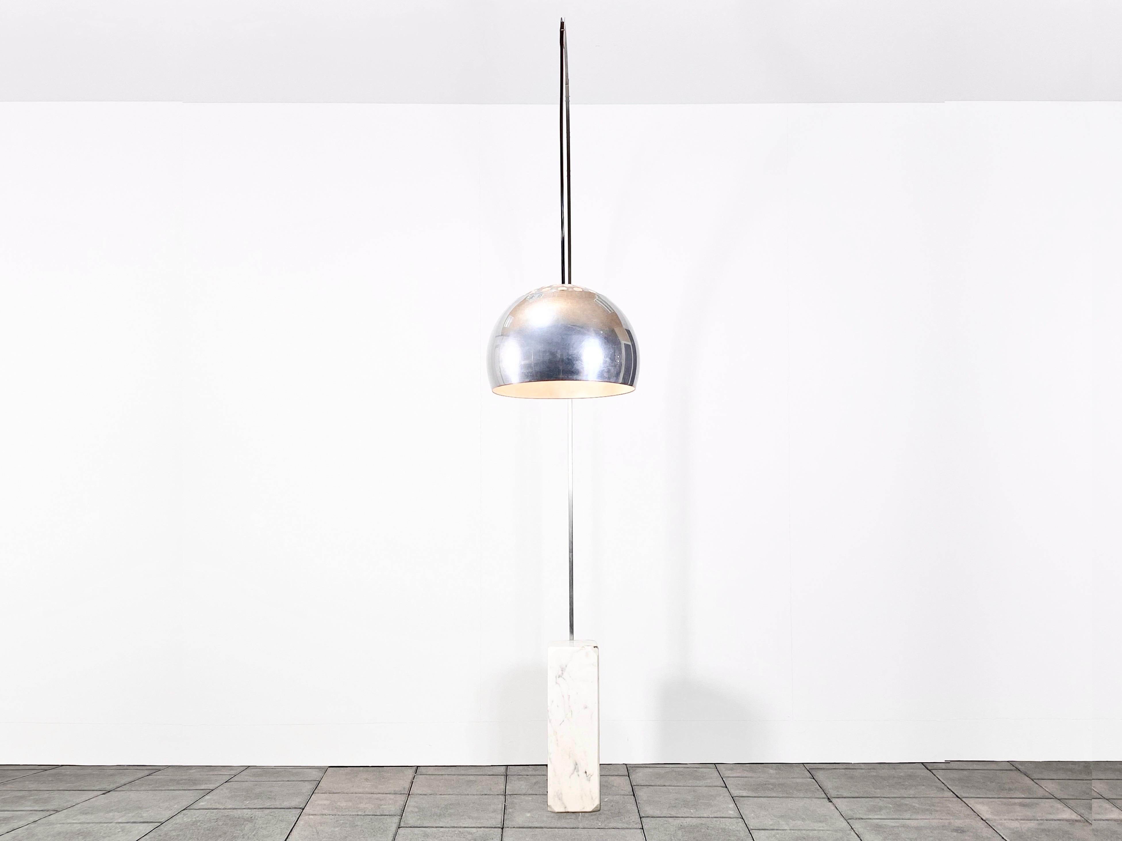 Post-Modern Early Arco lamp designed by Pier Giacomo & Achille Castiglioni for Flos, 1962 For Sale