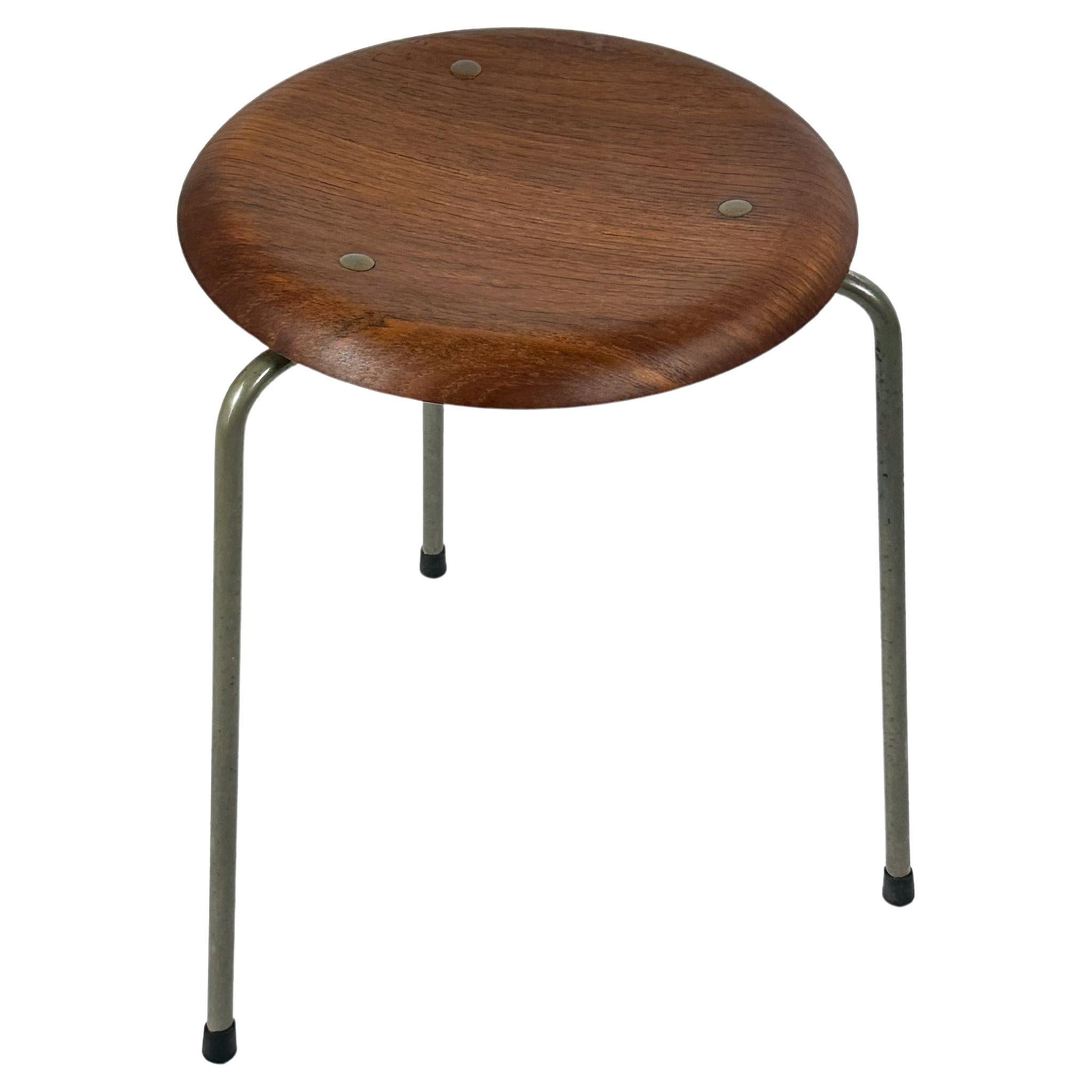 Tabouret Arne Jacobsen Dot Dot Teck Fritz Hansen Danemark Danemark années 1950