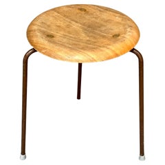 Vintage Early Arne Jacobsen for Fritz Hansen Dot Stool