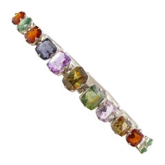 1920's Bracelet With 17 Carats of Rare Untreated Gems a/k/a Specimen Bracelet