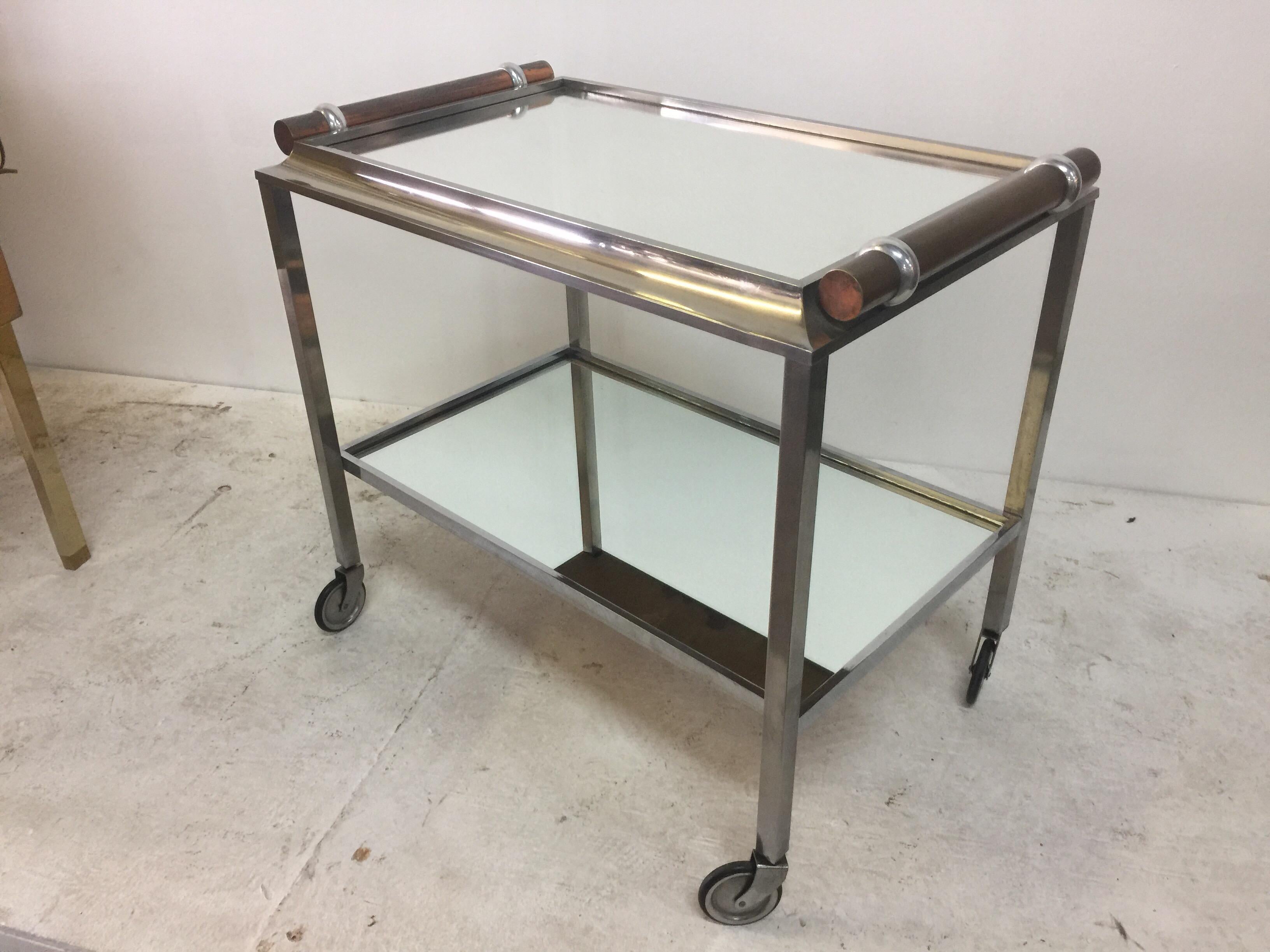 Early Art Deco French Bar Cart 1