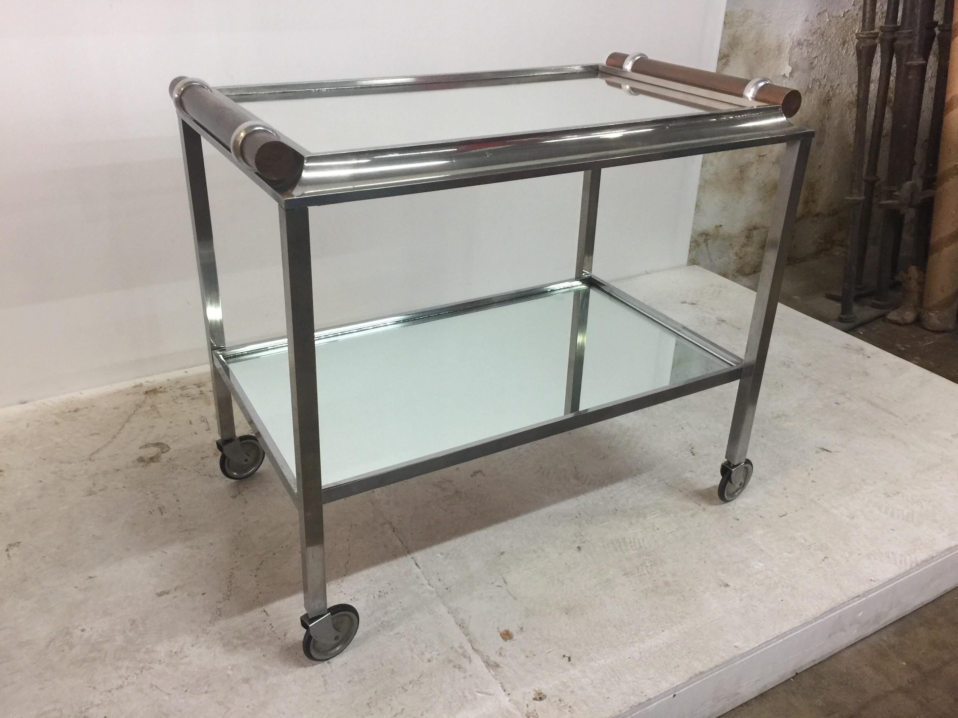 Early Art Deco French Bar Cart 3