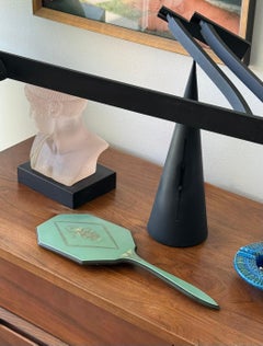 Espejo de mano Art Decó temprano, principios del siglo XX