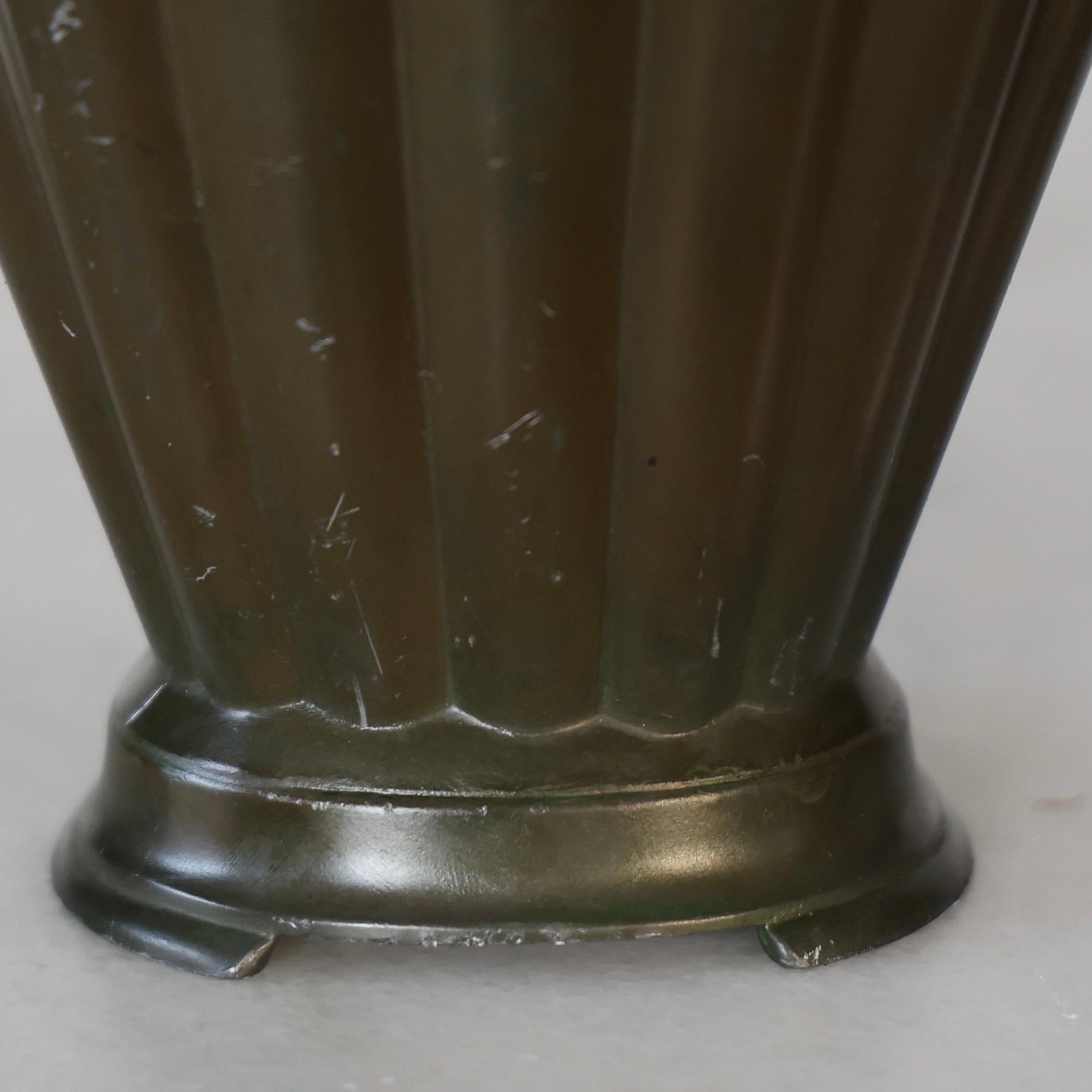 Early Art Deco Vase by Just Andersen, 1920s, Denmark 4