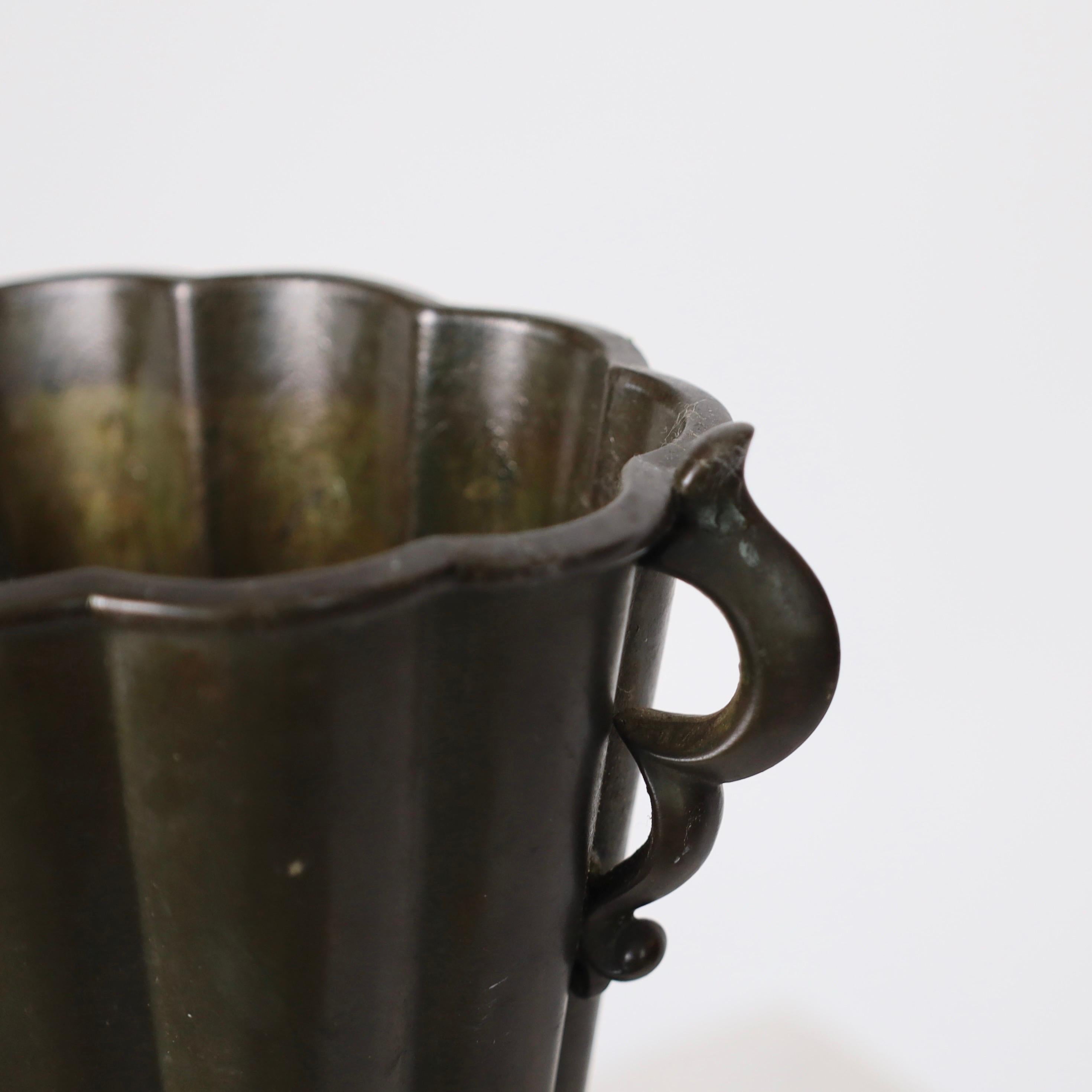 Early Art Deco Vase by Just Andersen, 1920s, Denmark 1