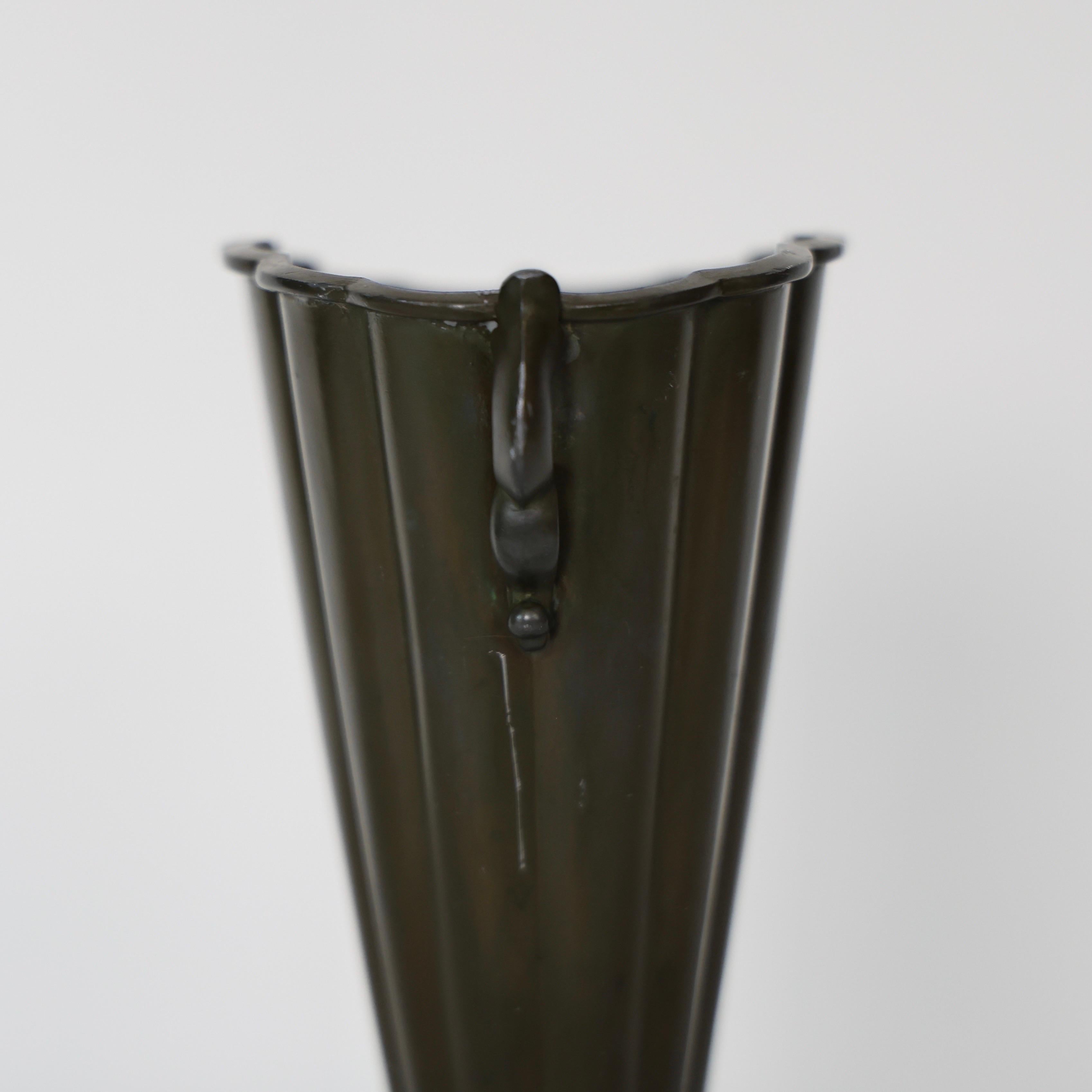 Early Art Deco Vase by Just Andersen, 1920s, Denmark 2