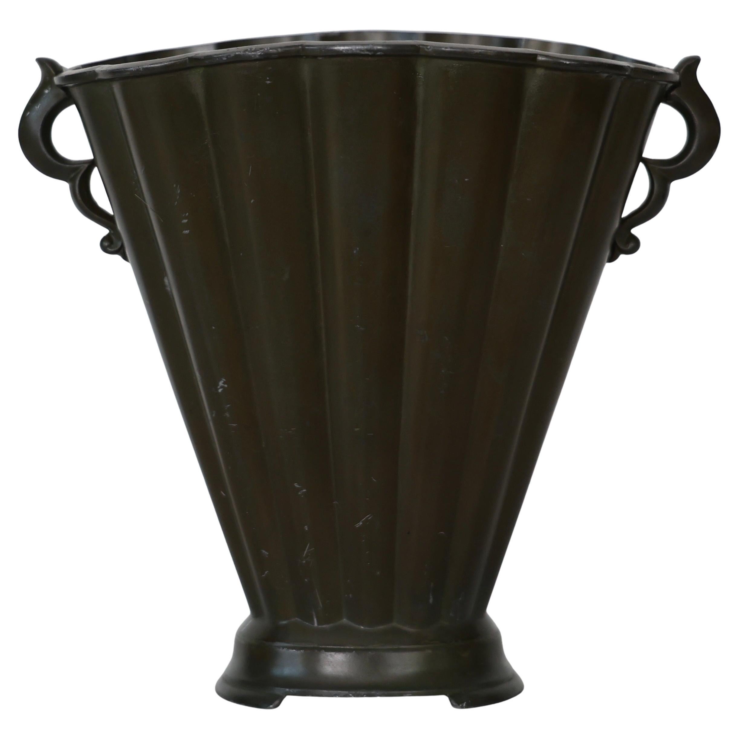 Early Art Deco Vase by Just Andersen, 1920s, Denmark