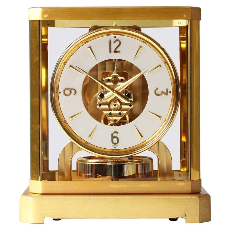 Relógio Atmos - Jaeger LeCoultre - Aço, Latão, folha de Relógio Atmos - Jaeger LeCoultre - Aço, Latão, folha de