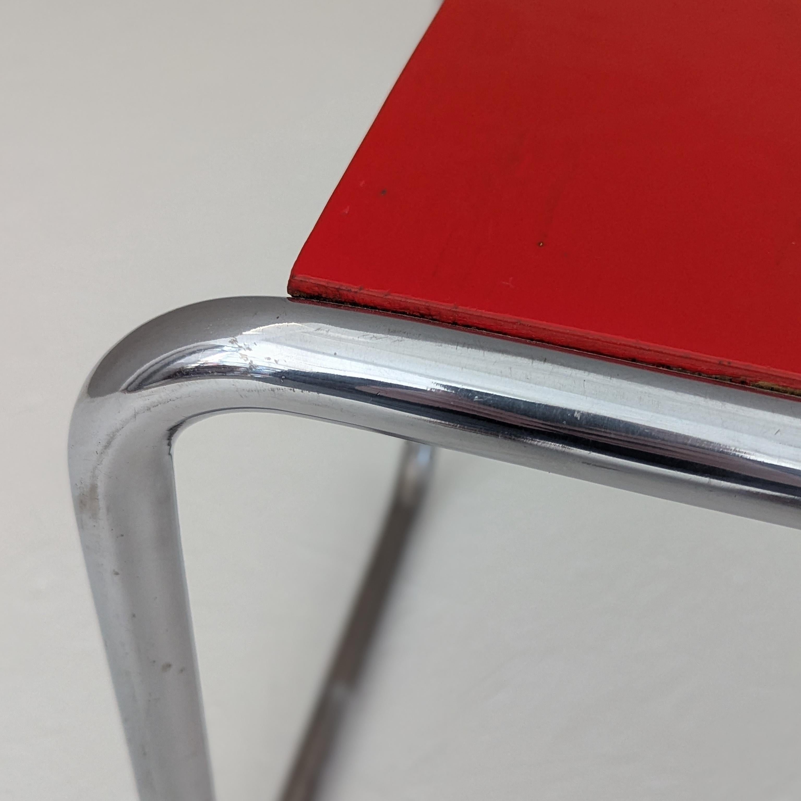 Tabouret Bauhaus début B 9/s par Marcel Breuer, années 1930 en vente 3