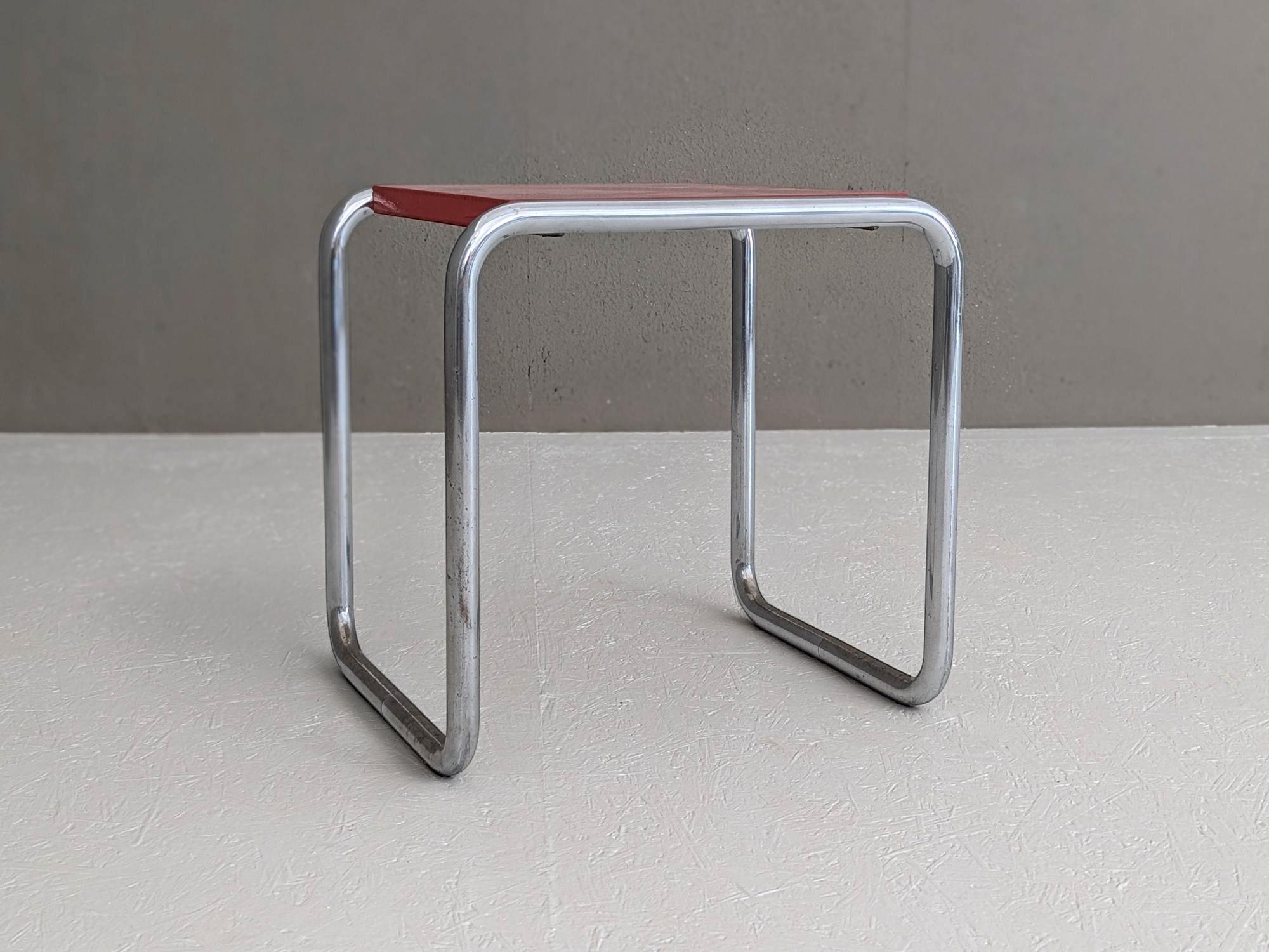 Tabouret Bauhaus début B 9/s par Marcel Breuer, années 1930 en vente 2