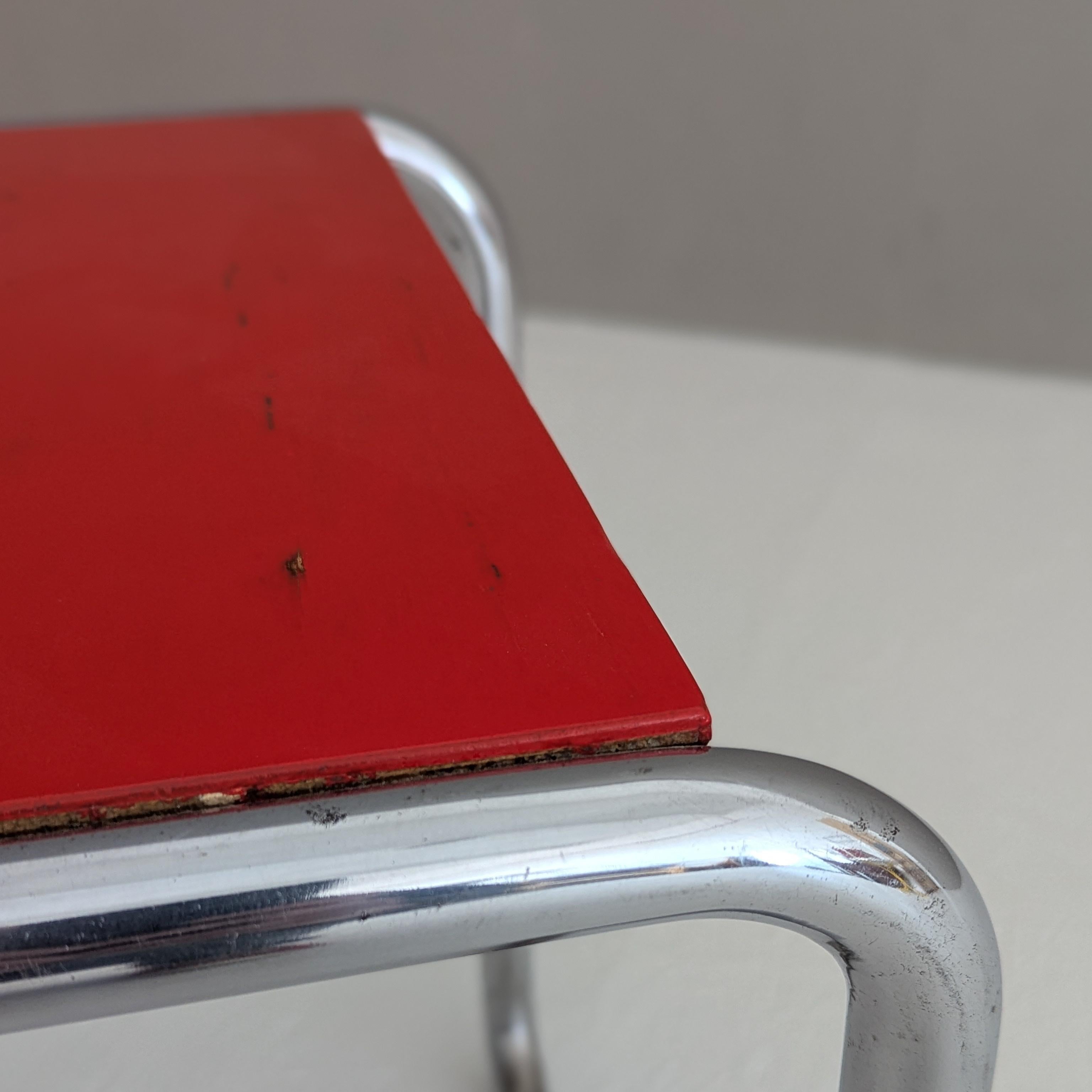 Tabouret Bauhaus début B 9/s par Marcel Breuer, années 1930 en vente 4