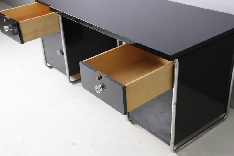 Early 'B287' Bauhaus writing desk by Bruno Weil for Thonet, ca. 1932 ...