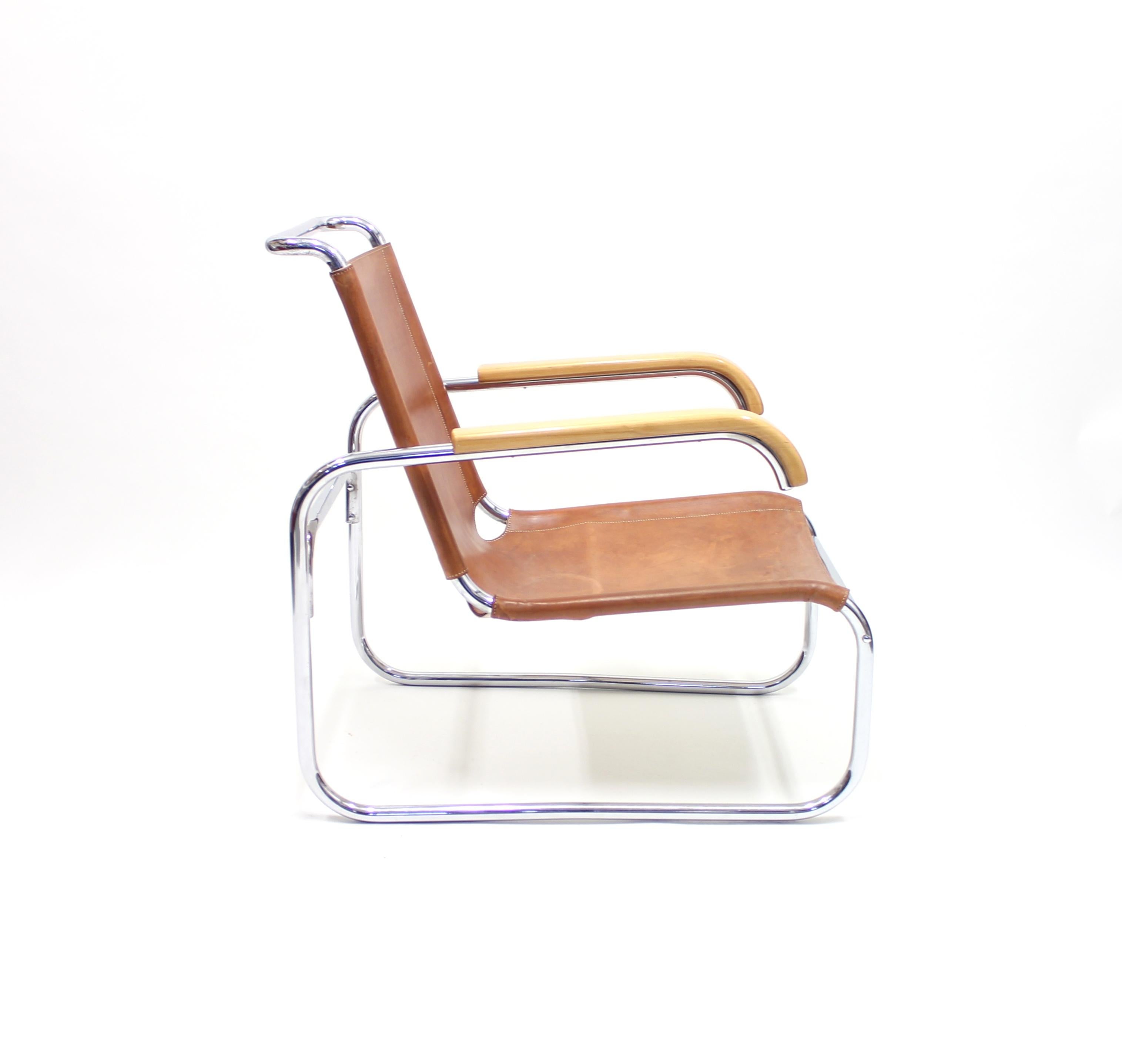 German Early B35 Chair by Marcel Breuer for Thonet, 1930s For Sale