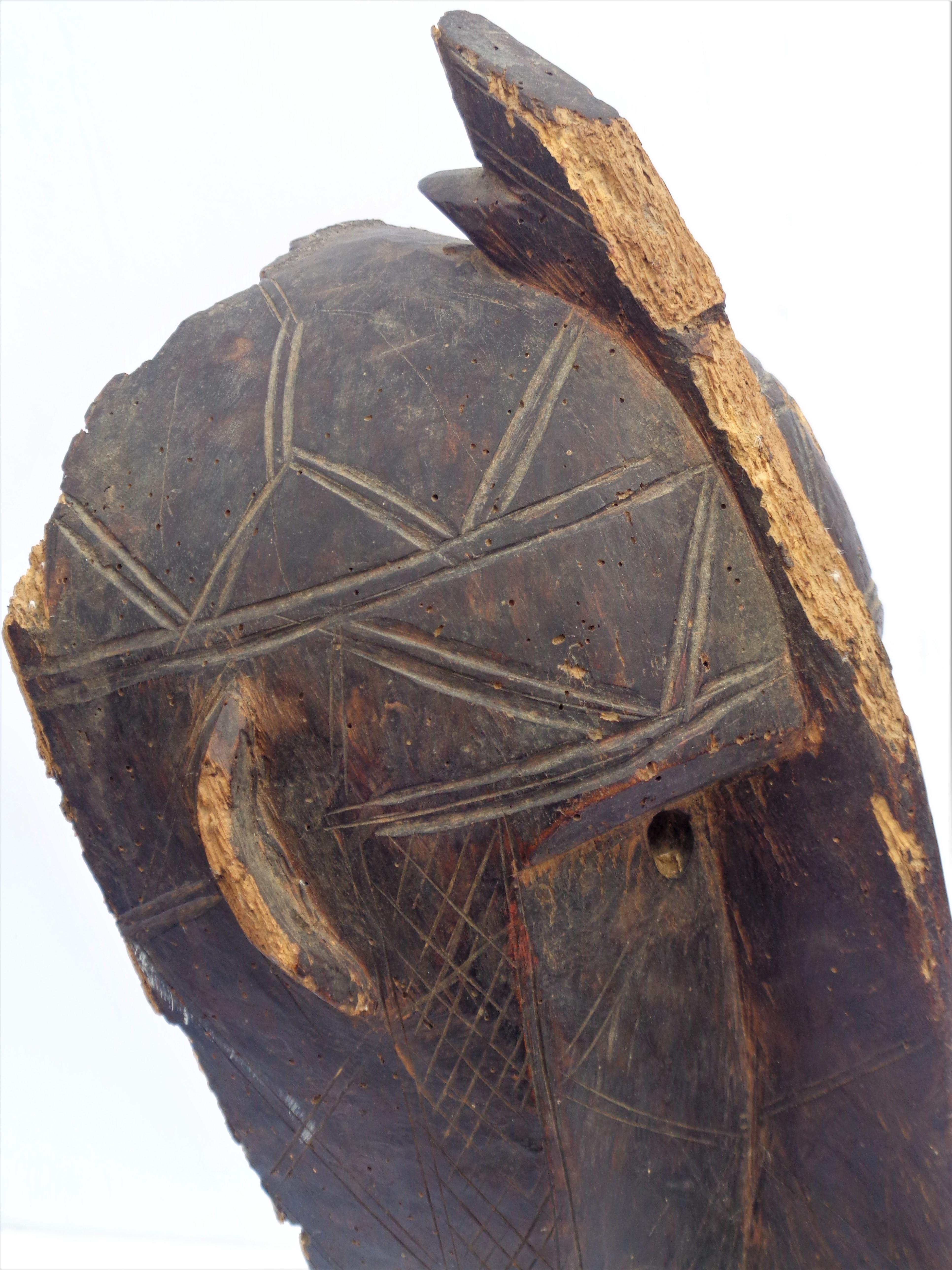 Early Bamana Mask, Mali 6