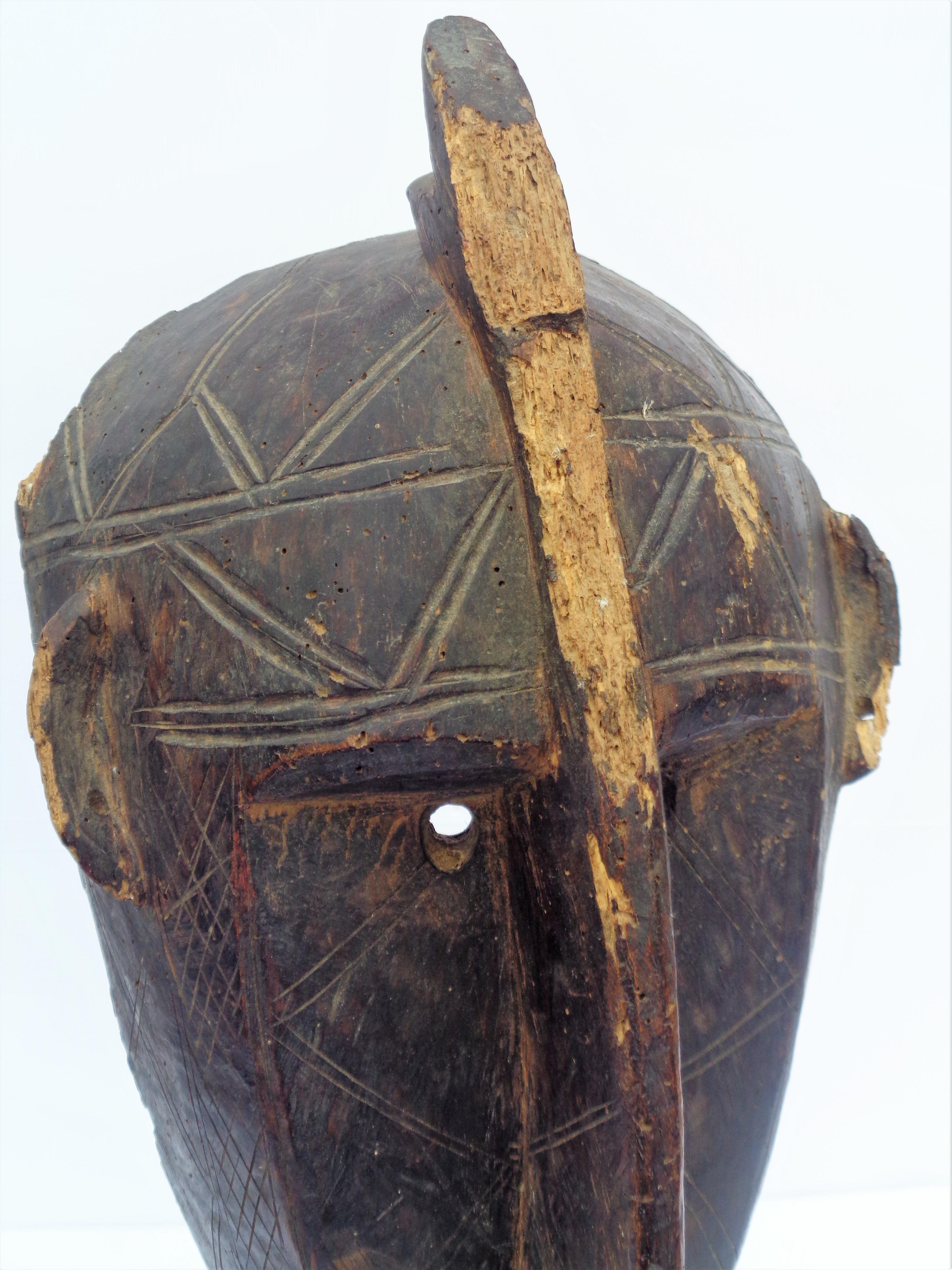 Early Bamana Mask, Mali 7