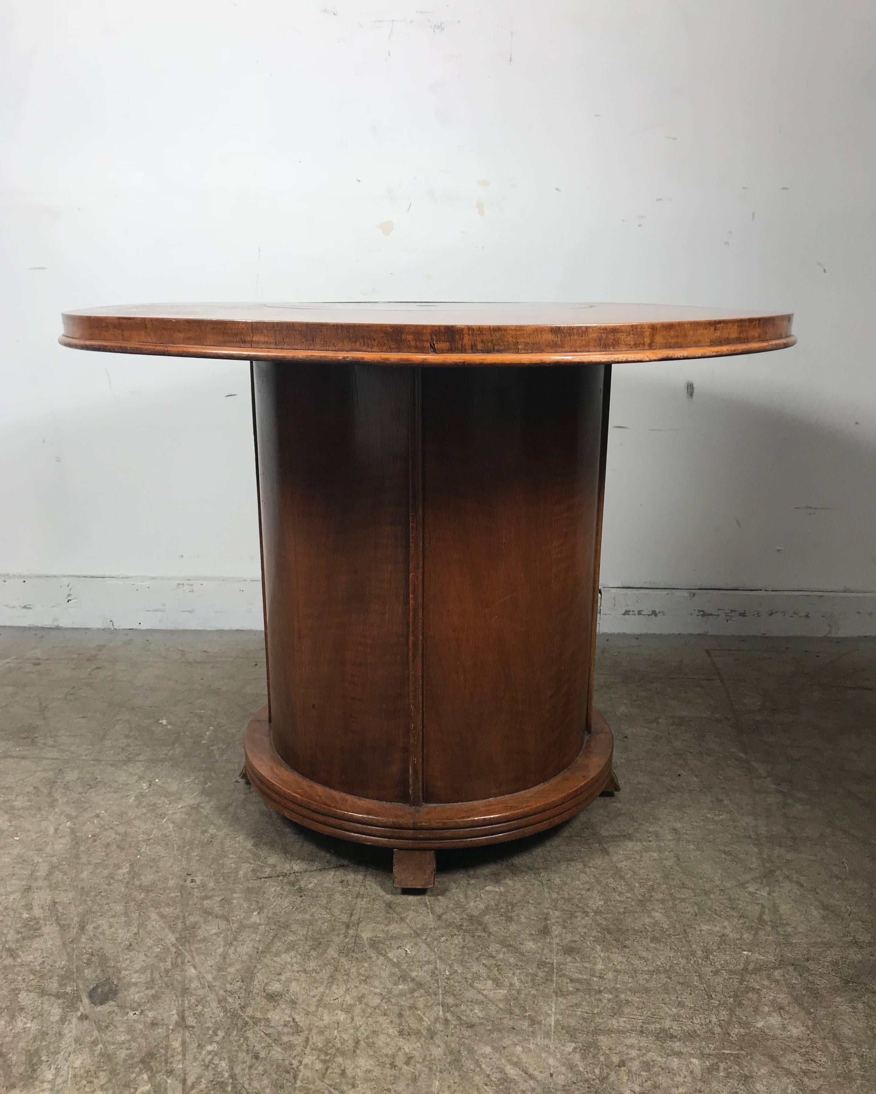 Meuble de bar ancien conçu par Doro Cundo pour Singer & Sons, Italie, 1952 Bon état - En vente à Buffalo, NY