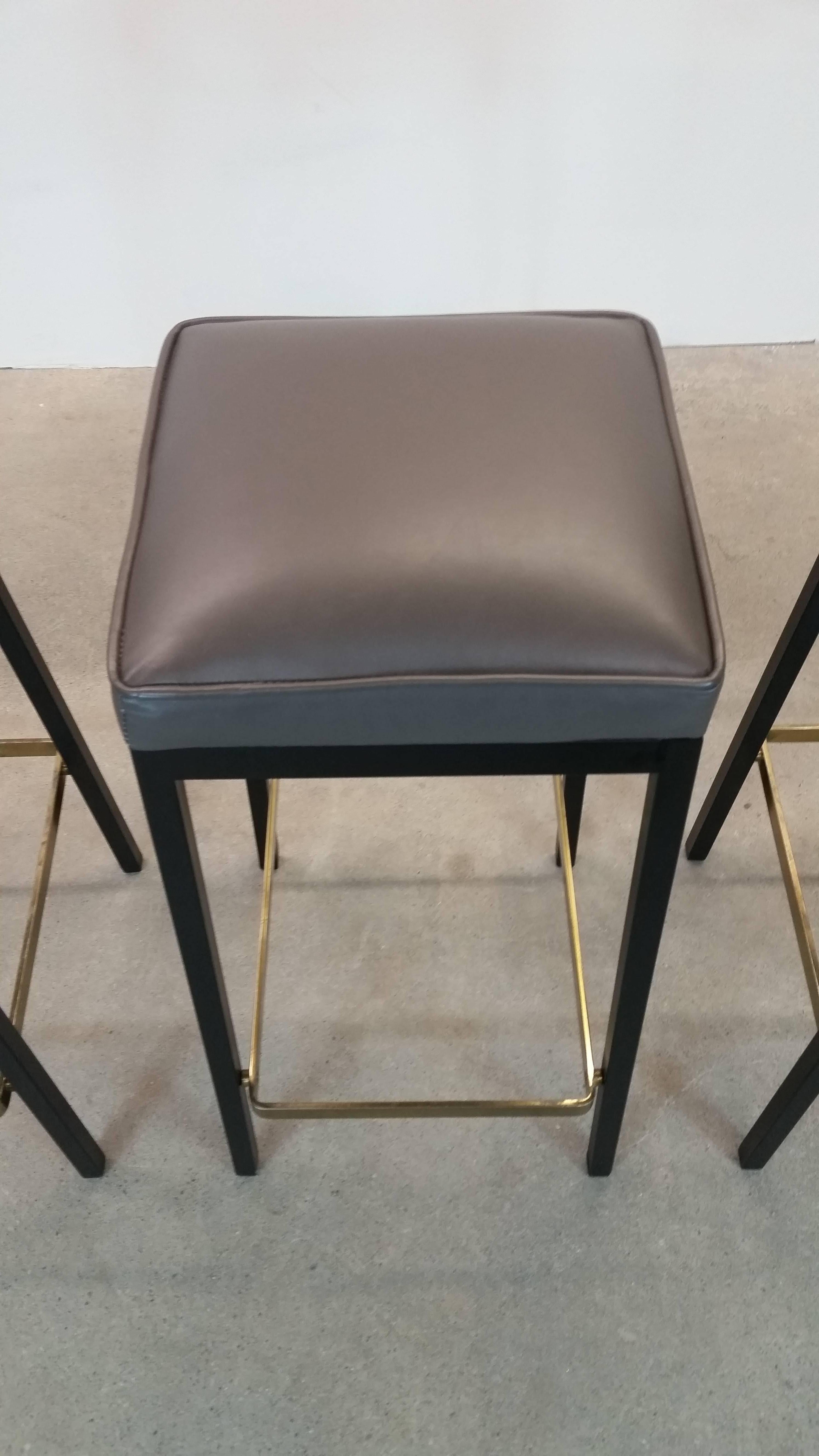 20th Century Early Bar Stools by Florence Knoll