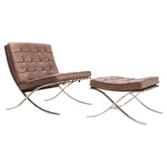 Early Barcelona Chair by Mies Van Der Rohe