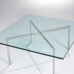 Early Barcelona Coffee Table by Mies Van Der Rohe and Lily Reich for Knoll c1949