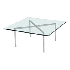 Early Barcelona Coffee Table by Mies Van Der Rohe and Lily Reich for Knoll c1949