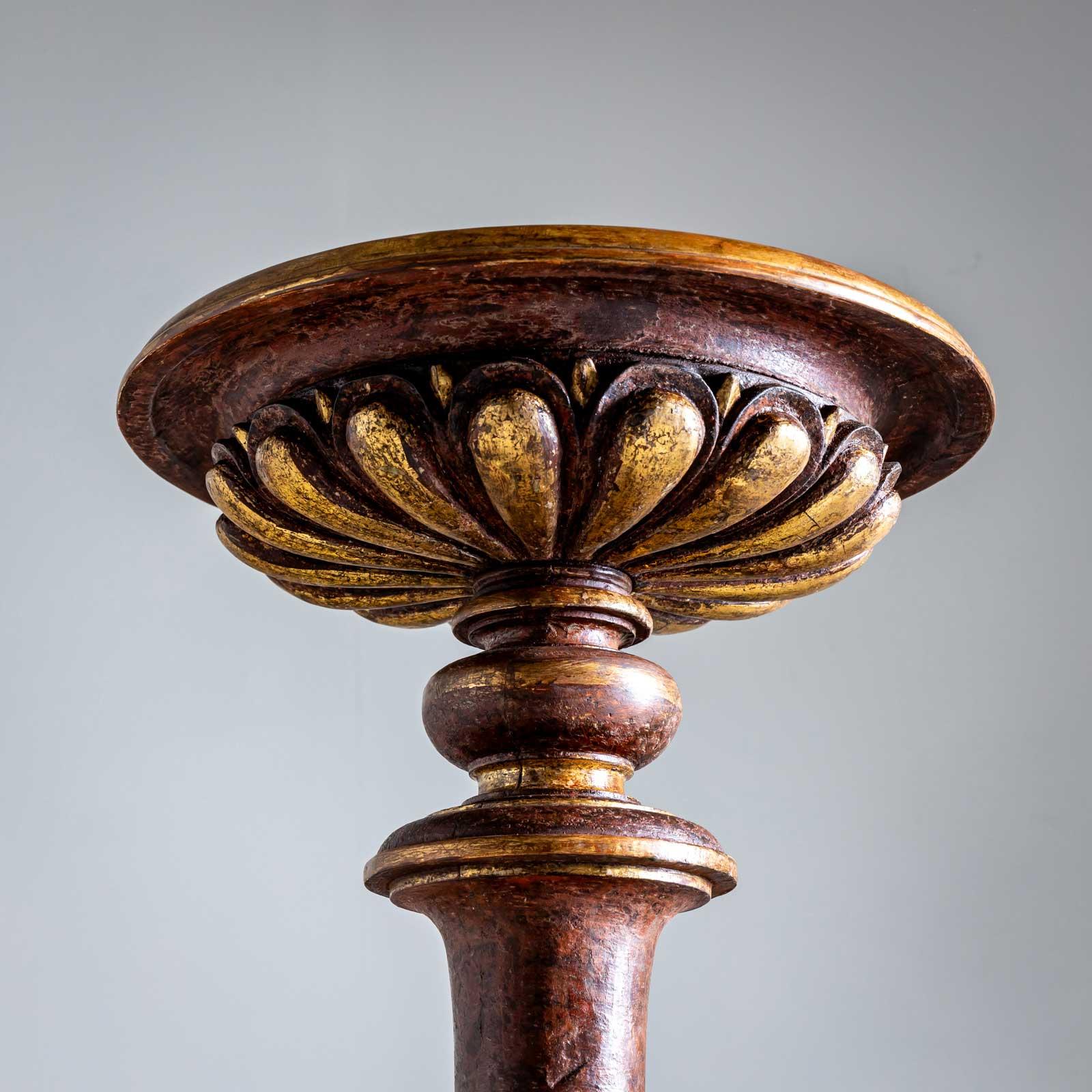 Early Baroque Altar Candlesticks, Florence, dated 1627 For Sale 2