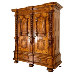 Early Baroque Cabinet, South German, 17th Century