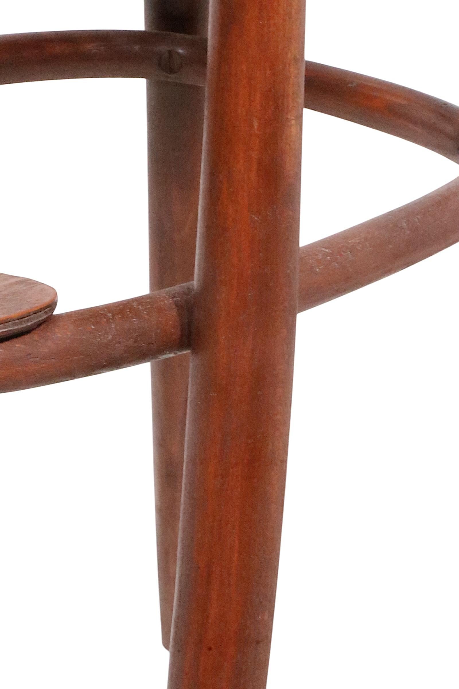 Early Bentwood  Vienna Secessionist Highchair att. to Thonet 6