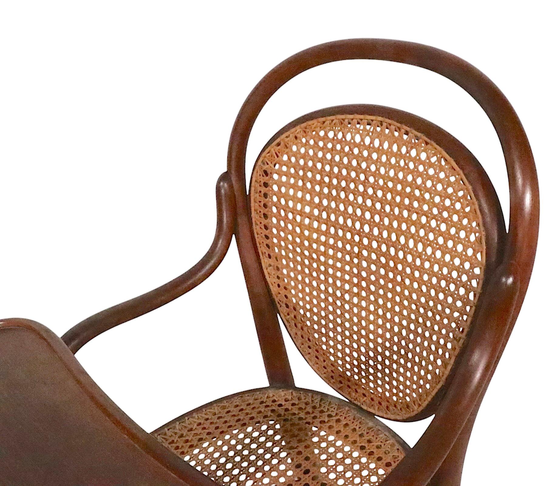 Early Bentwood  Vienna Secessionist Highchair att. to Thonet 10