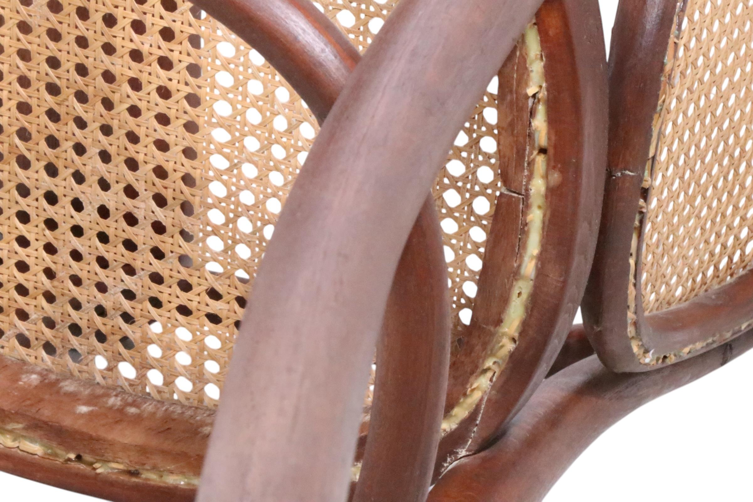 Early Bentwood  Vienna Secessionist Highchair att. to Thonet 12