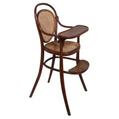 Legno di bentwood precoce Seggiolone secessionista di Vienna, att. a Thonet