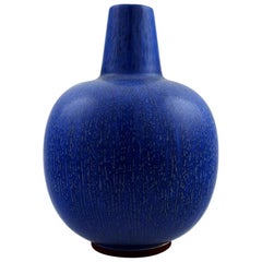 Early Berndt Friberg Studio Ceramic Vase, Modern Swedish Design, 1939-1944