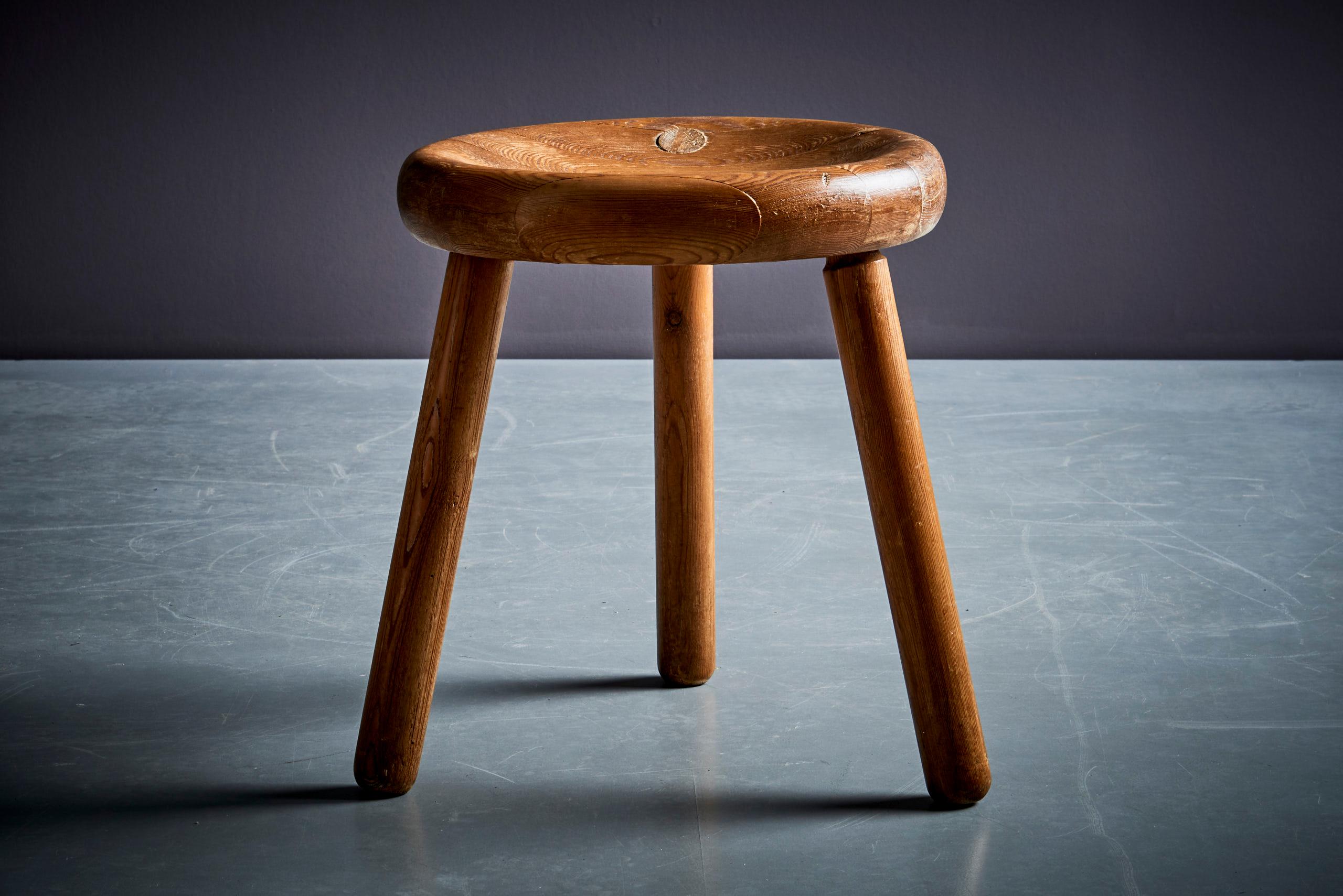 Finlandais Tabouret ancien Bertel Gardberg par Artek, Finlande années 1950 en vente