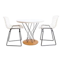 Vintage Early Bertoia for Knoll Childs Table and Chair Set