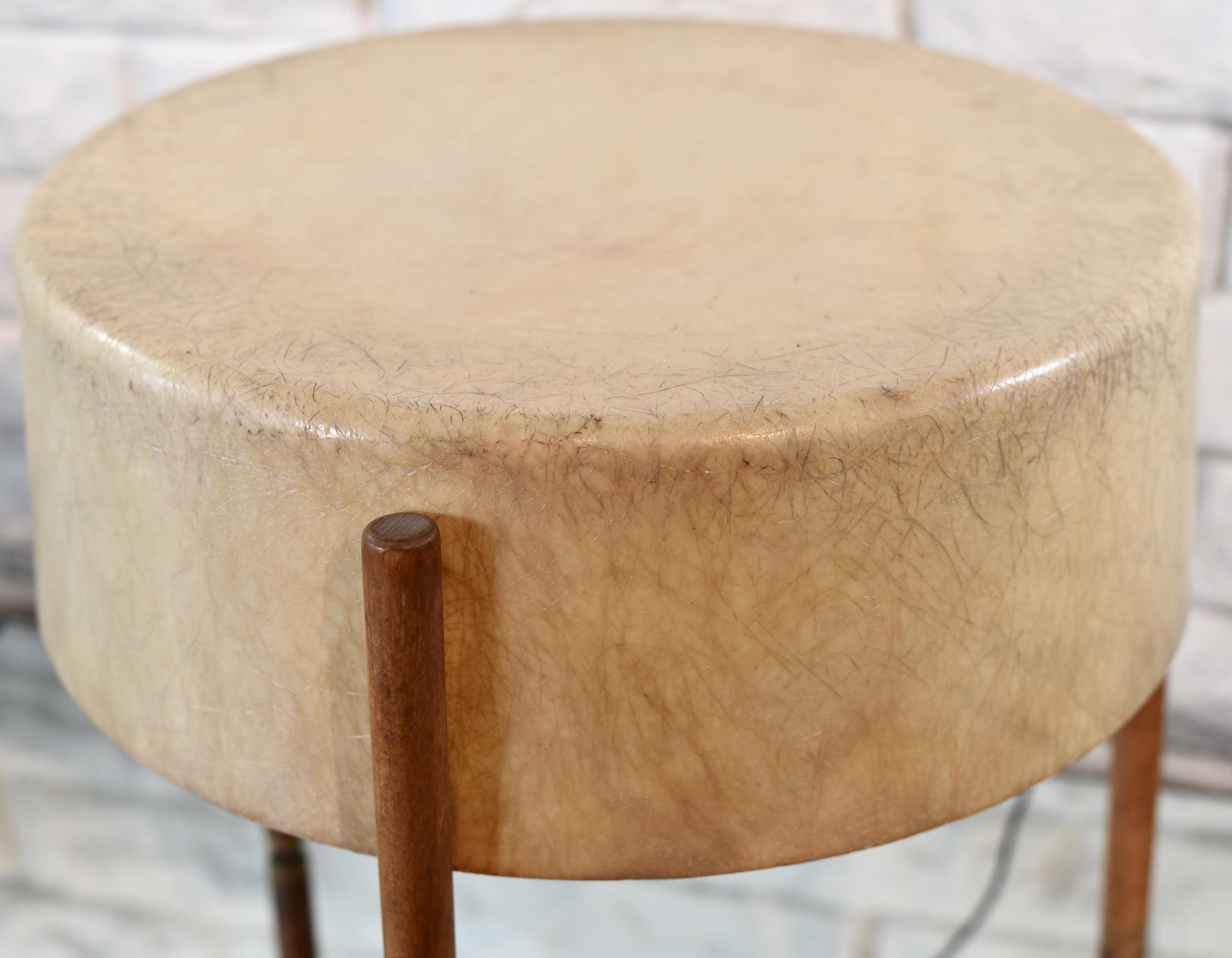 Lampadaire tripode lampe de table en fibre de verre Bill Lam en vente 2