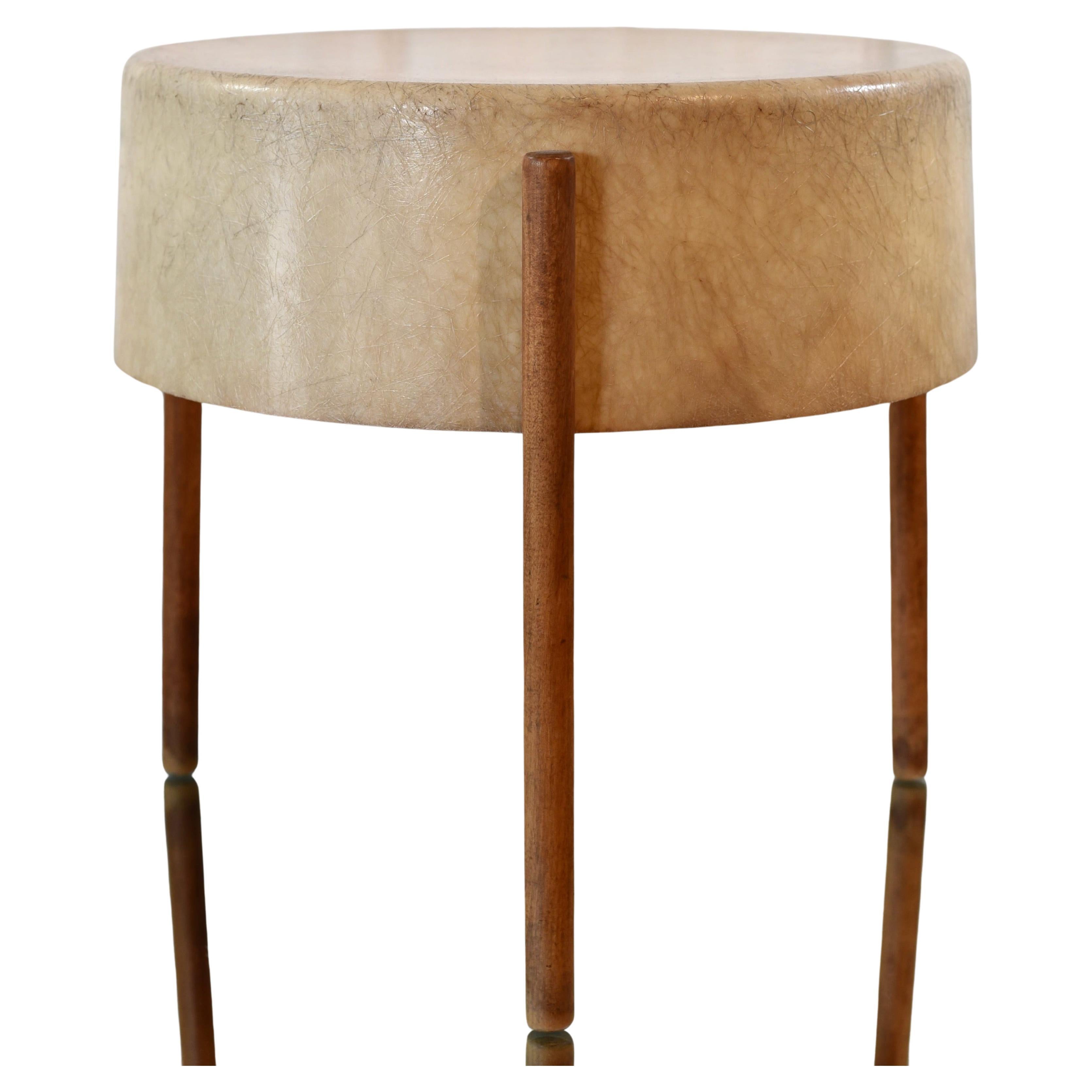 Lampadaire tripode lampe de table en fibre de verre Bill Lam