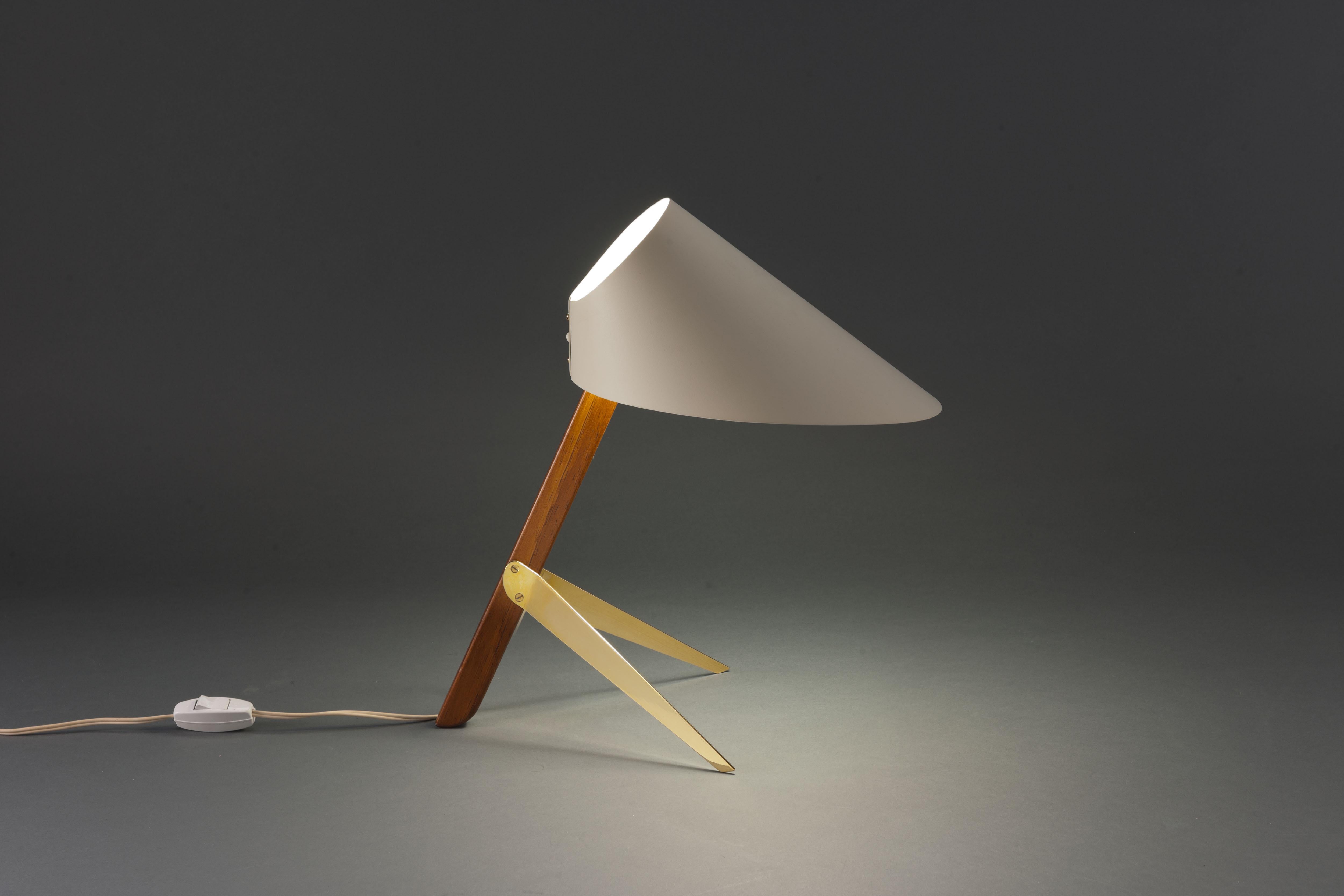 Mid-Century Modern Early 'Billy TL' Table Lamp by J.T. Kalmar Austria, 1950