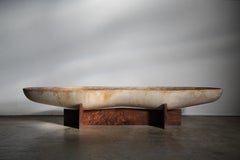 Early Bisque "Peanut Planter" by John Follis for Architectural Pottery, 1952