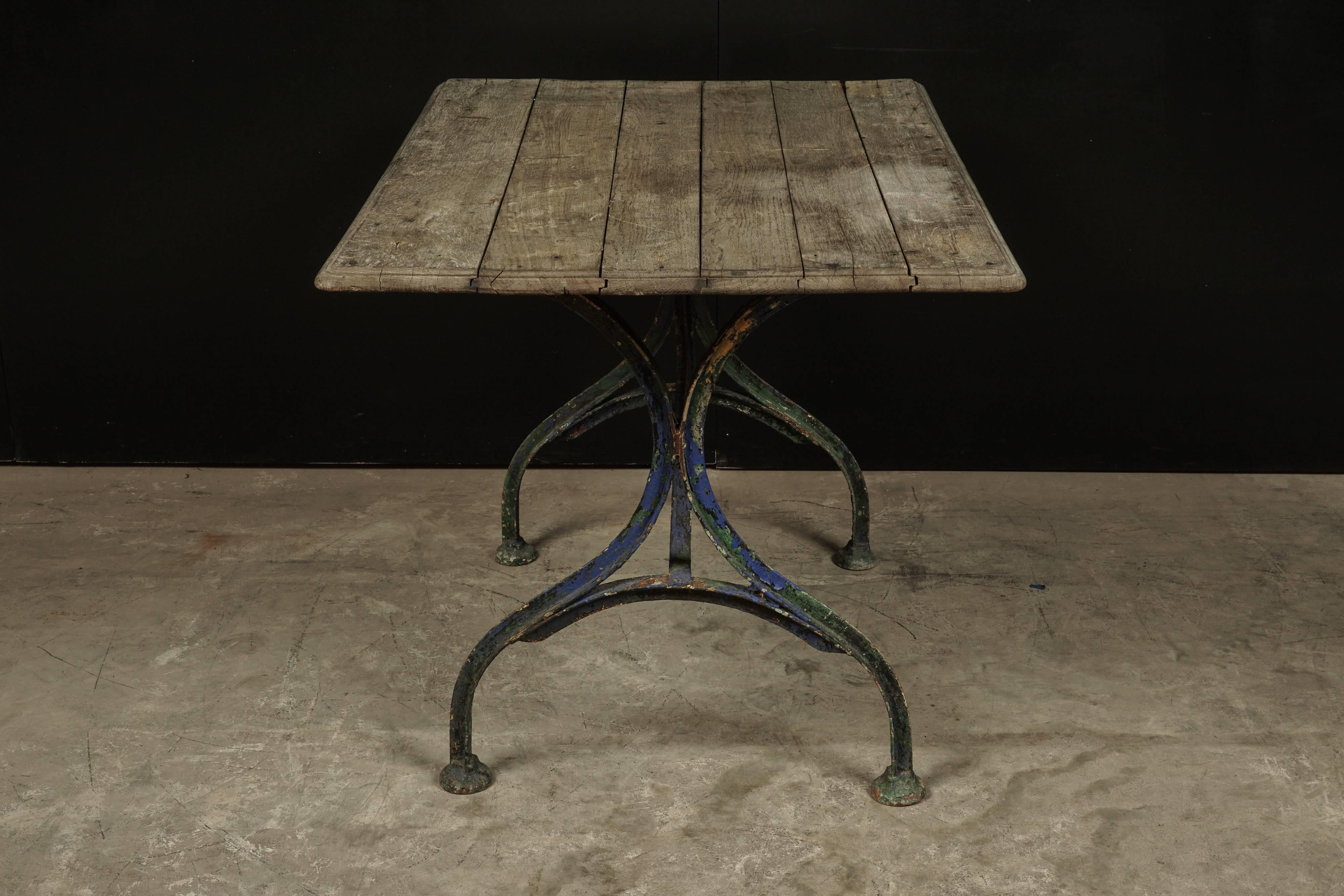 European Early Bistro Table from France, circa 1920