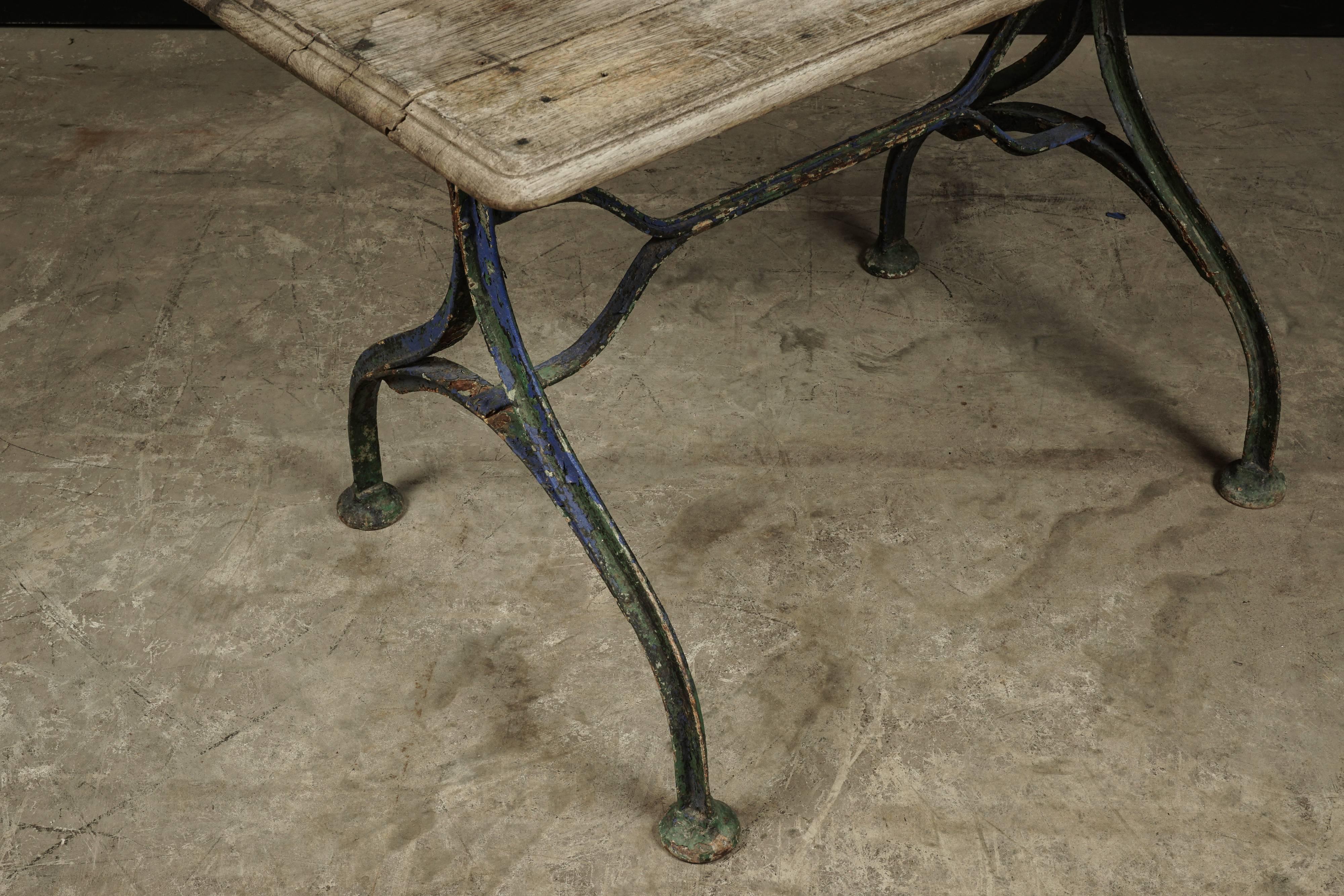 Early Bistro Table from France, circa 1920 In Good Condition In Nashville, TN