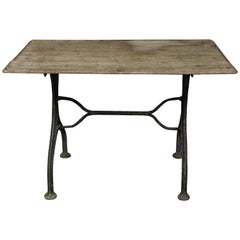 Early Bistro Table from France, circa 1920