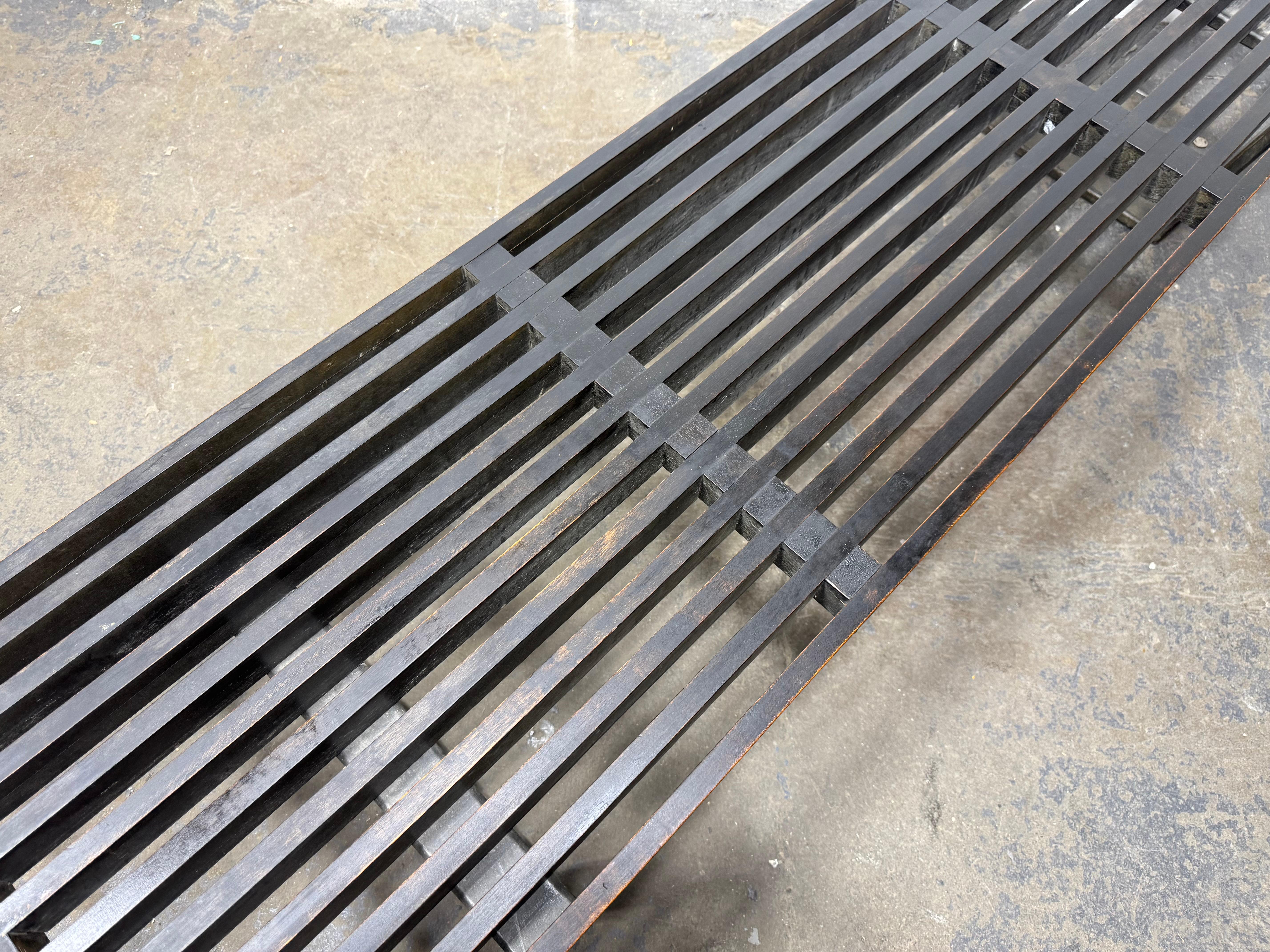 Banc à plateforme George Nelson / Herman Miller. pieds arrondis. en vente 3