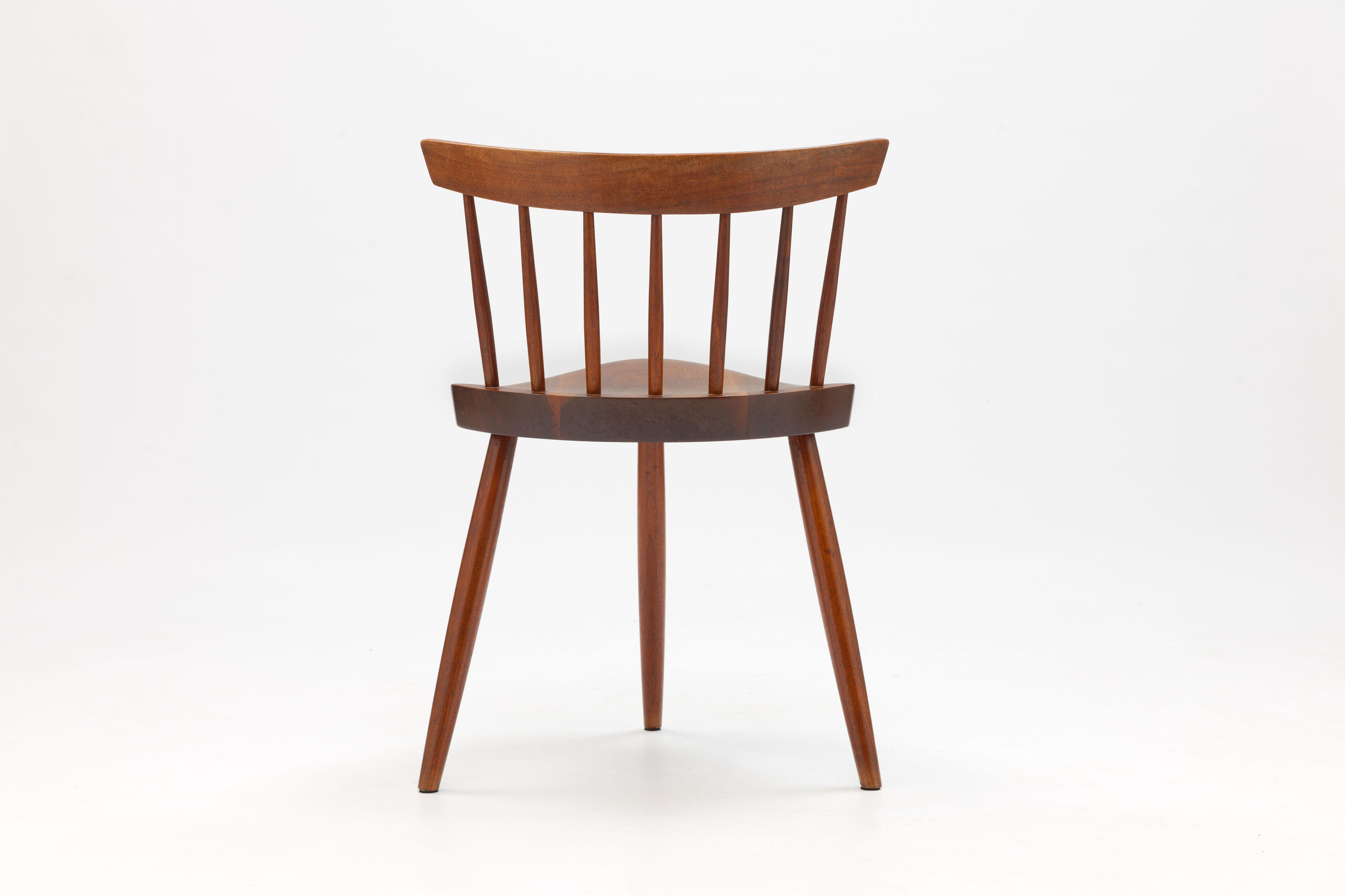 Early Black Walnut 'Mira Chair' by George Nakashima 6