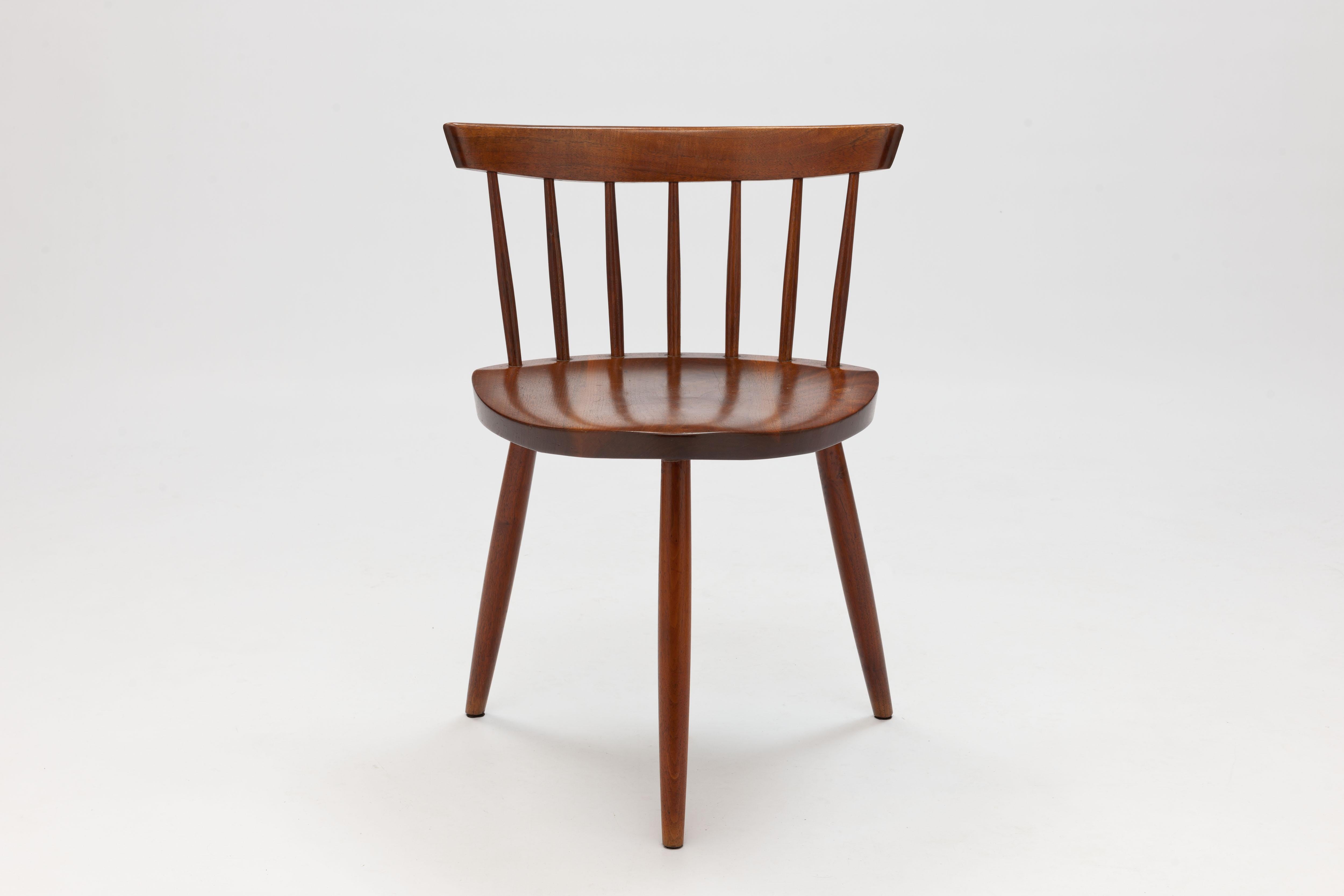 American Early Black Walnut 'Mira Chair' by George Nakashima